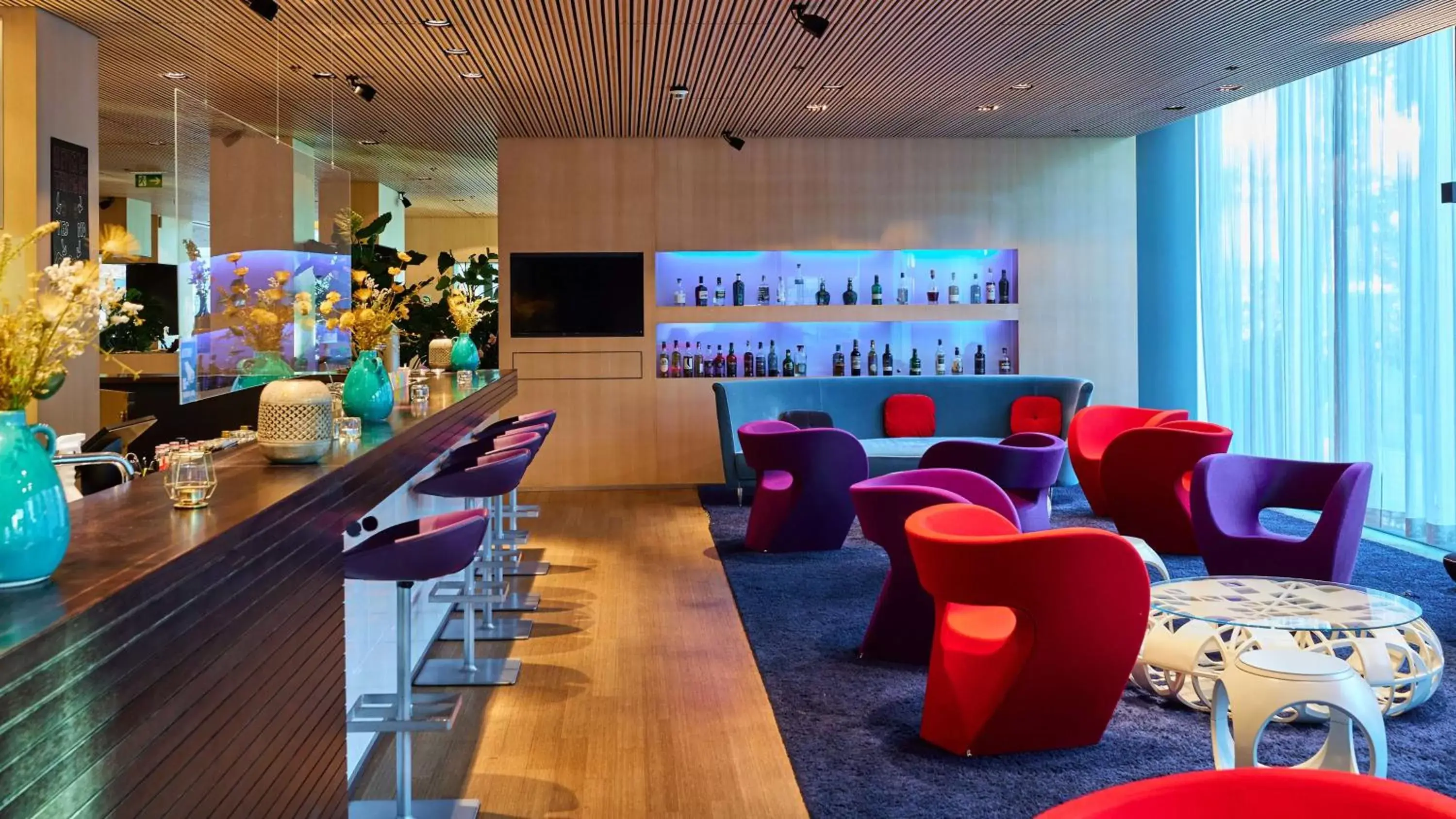 Lounge or bar in Radisson Blu Hotel, Lucerne