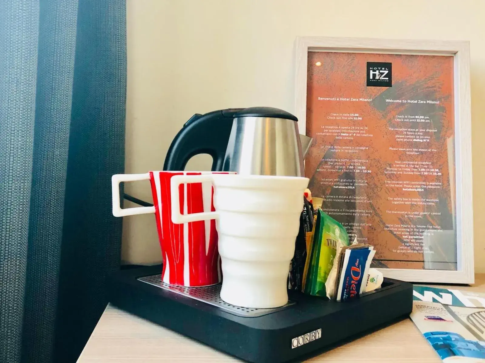 Coffee/Tea Facilities in Hotel Zara Milano