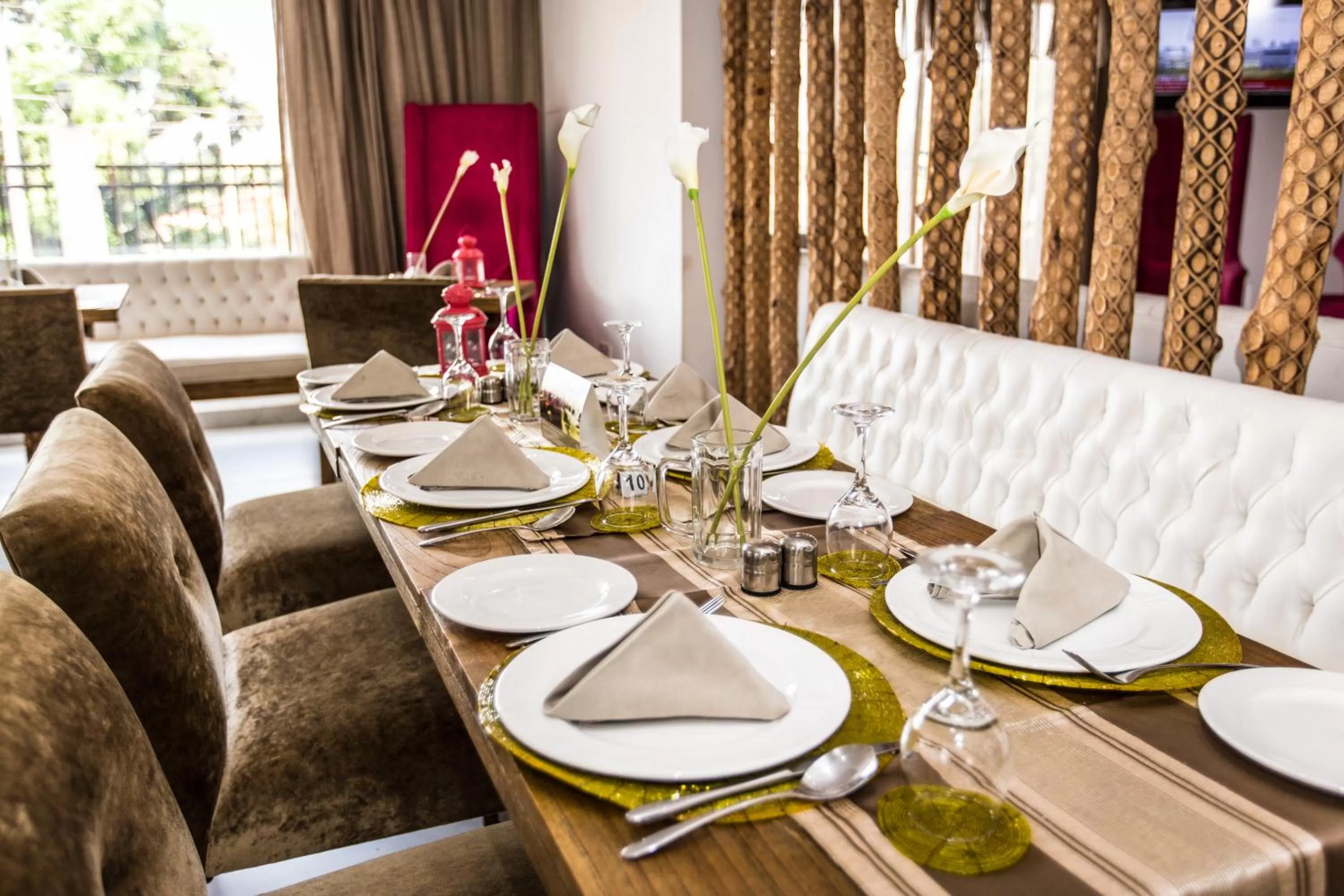 Restaurant/places to eat in The Swiss Hotel Freetown