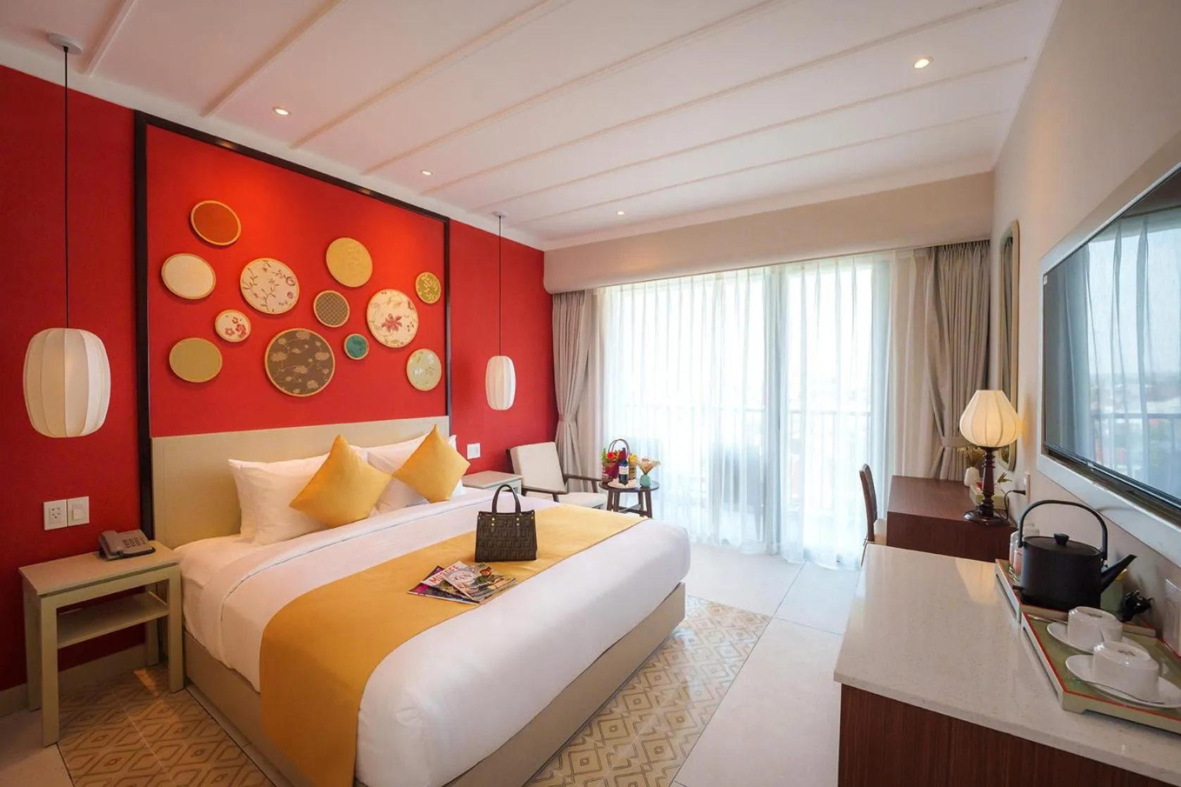 Bedroom, Bed in Cozy An Boutique Hotel Hoian