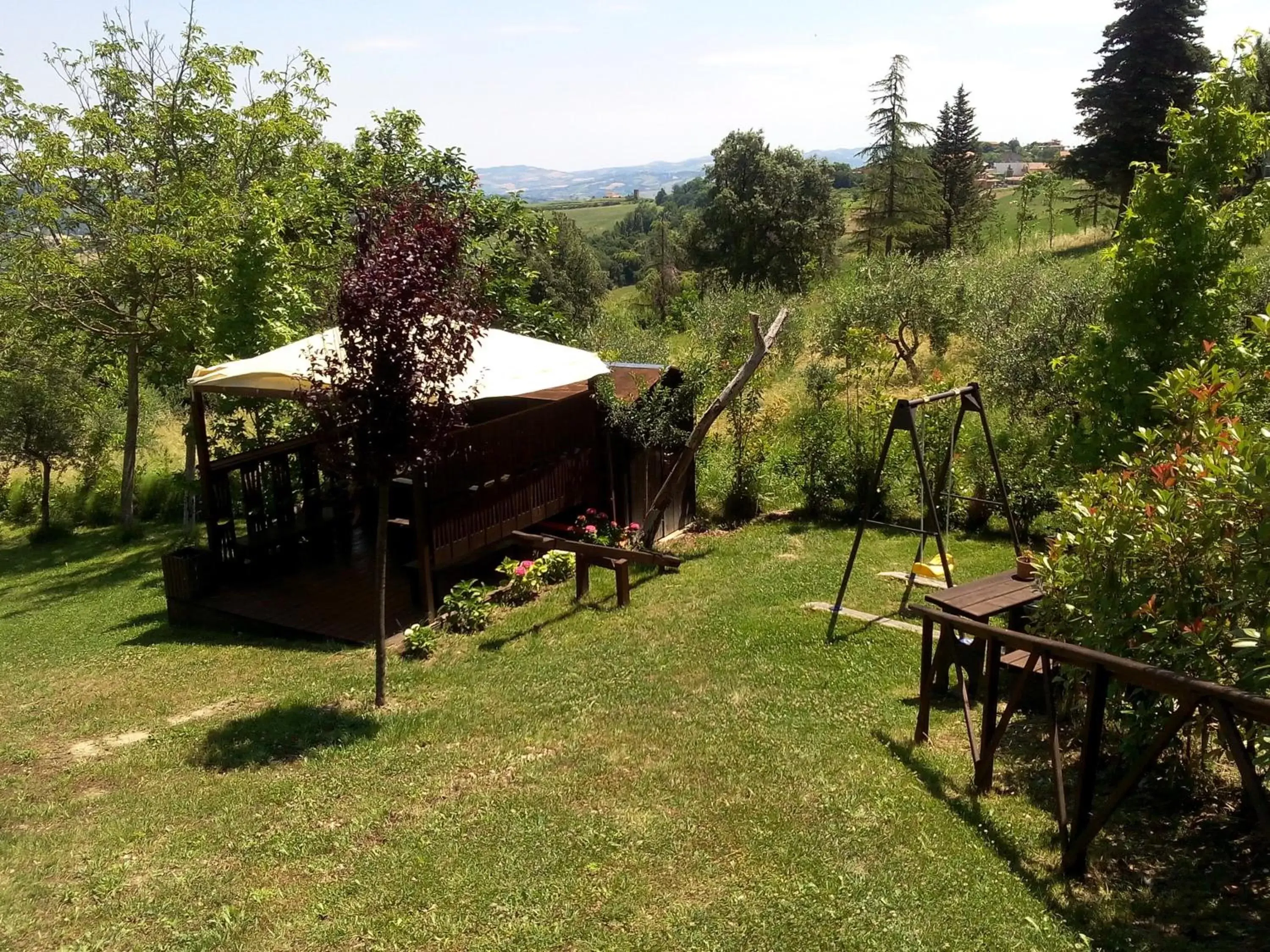 Restaurant/places to eat, Garden in Albergo Diffuso - Il Poggetto tra Urbino & San Marino