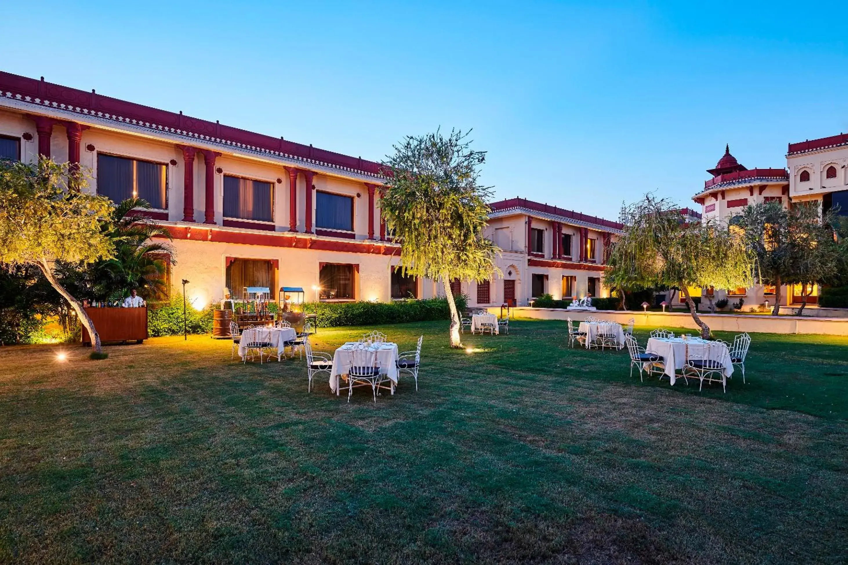 Restaurant/places to eat, Property Building in The Ummed Jodhpur Palace Resort & Spa