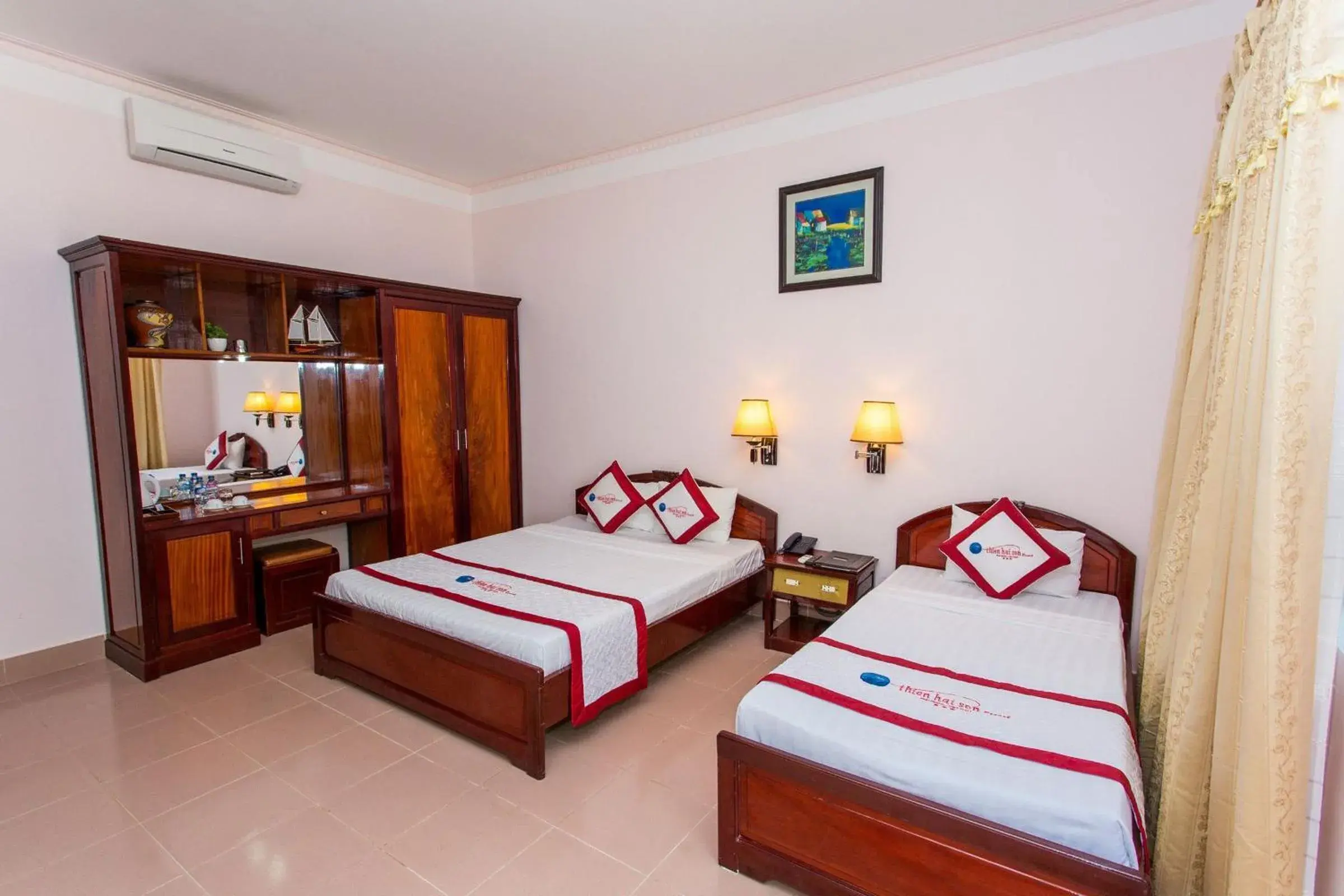 Bed in HAWAII RESORT PHU QUOC