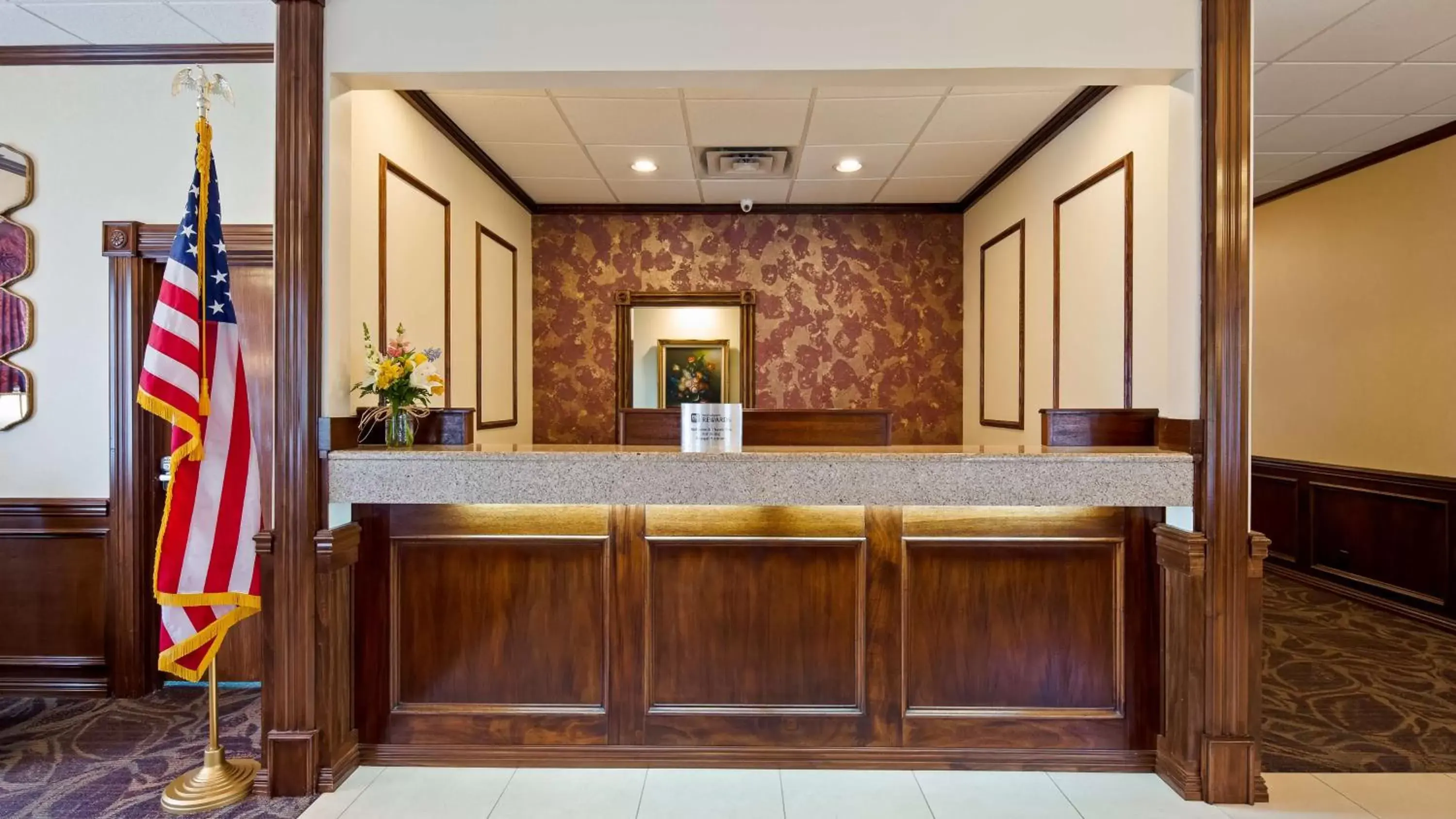 Lobby or reception, Lobby/Reception in Osage Creek Lodge