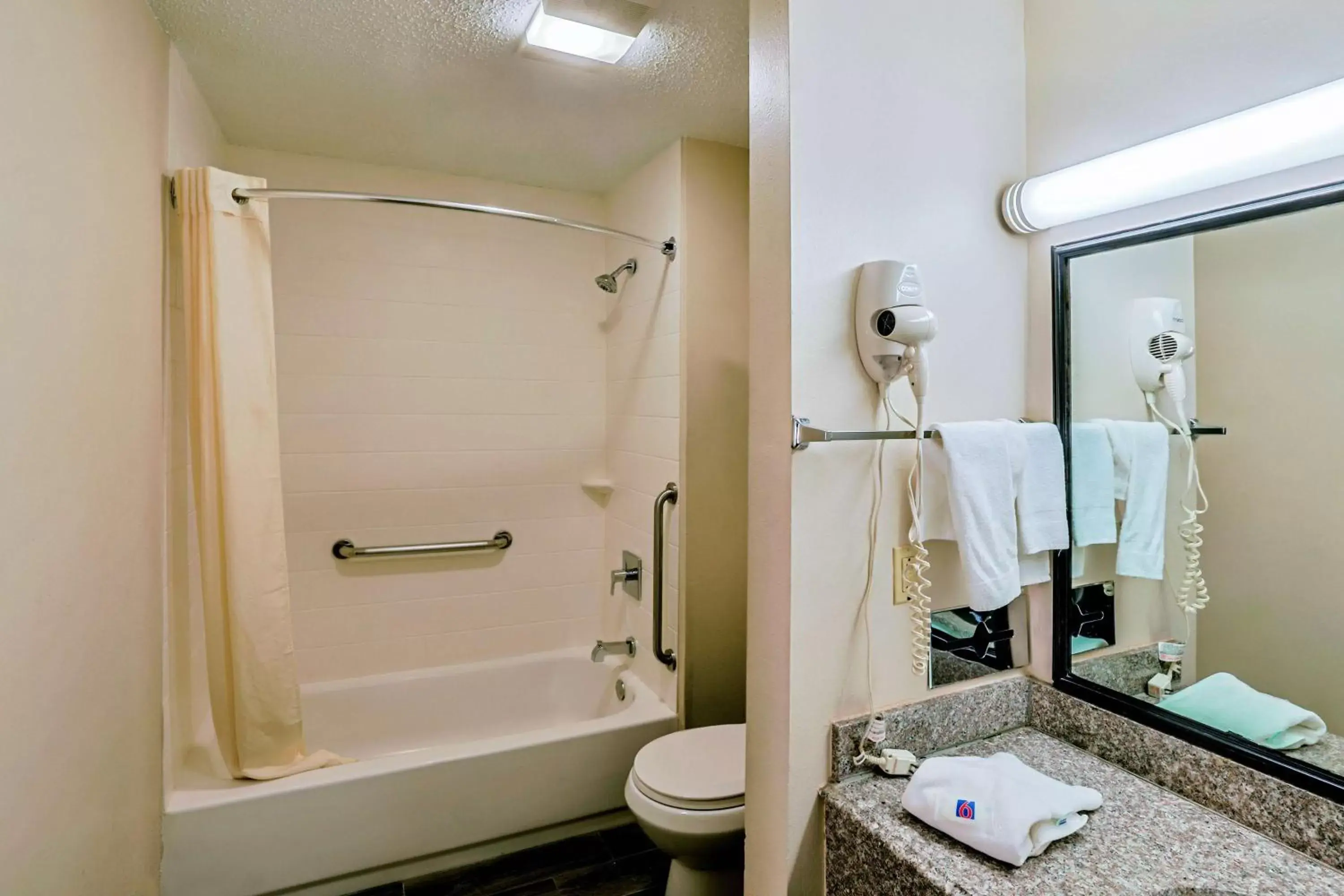 Photo of the whole room, Bathroom in Motel 6 Nacogdoches, TX