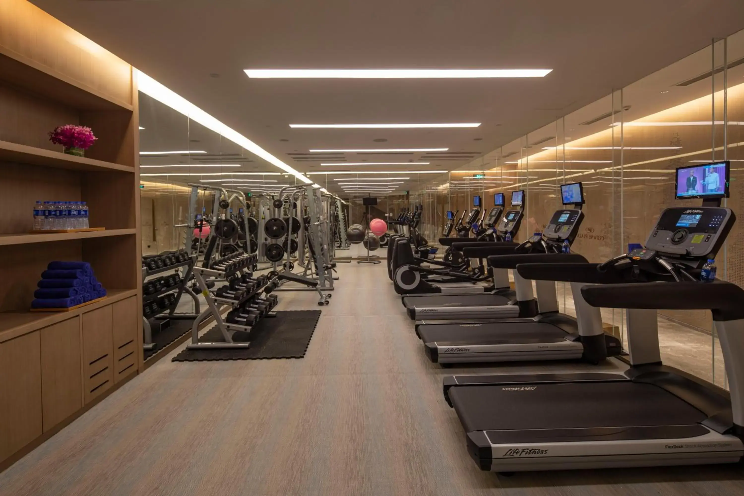 Fitness centre/facilities, Fitness Center/Facilities in Crowne Plaza Fuzhou South, an IHG Hotel