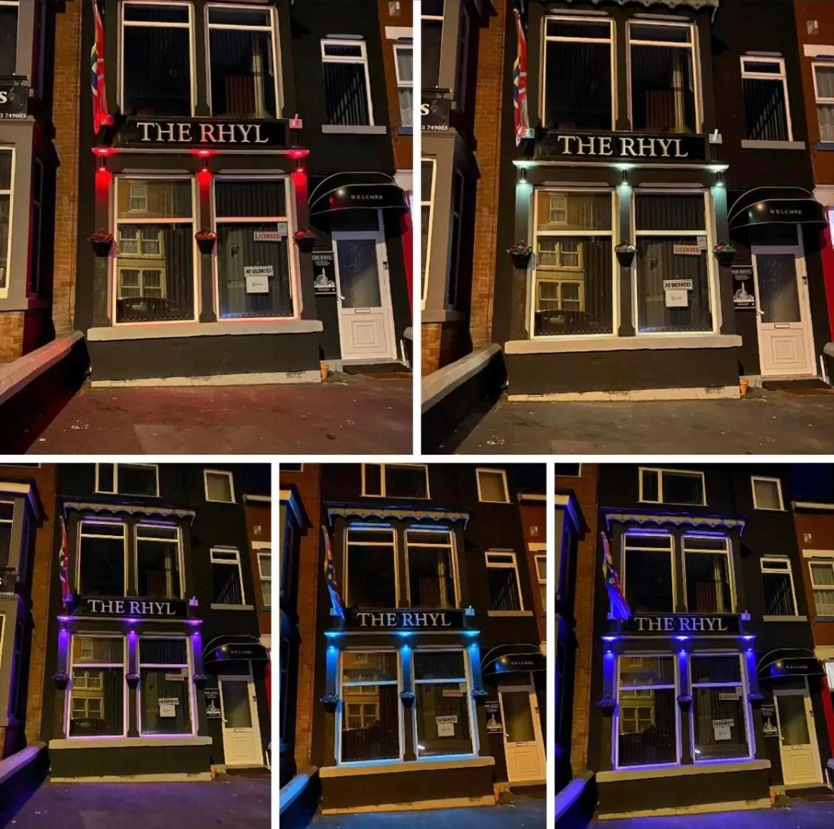 Property Building in The Rhyl. Blackpool