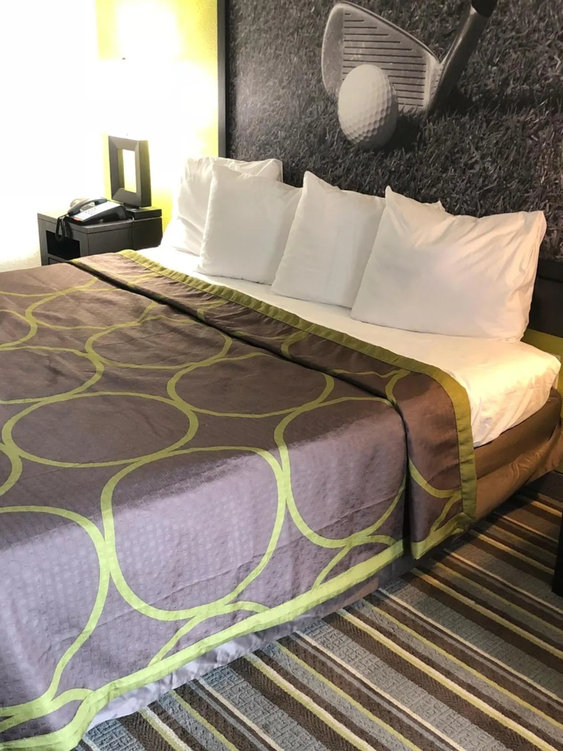 Bed in Super 8 by Wyndham Augusta