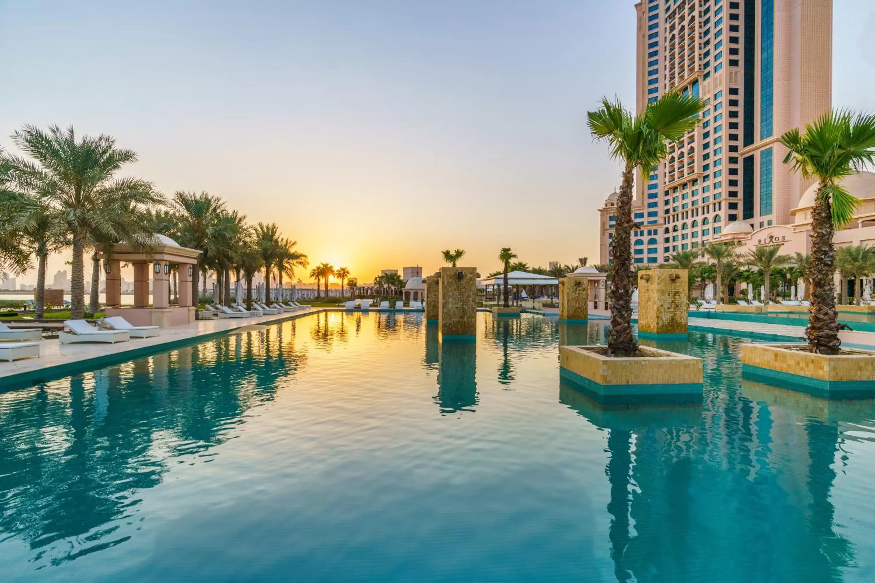 Swimming Pool in Rixos Marina Abu Dhabi