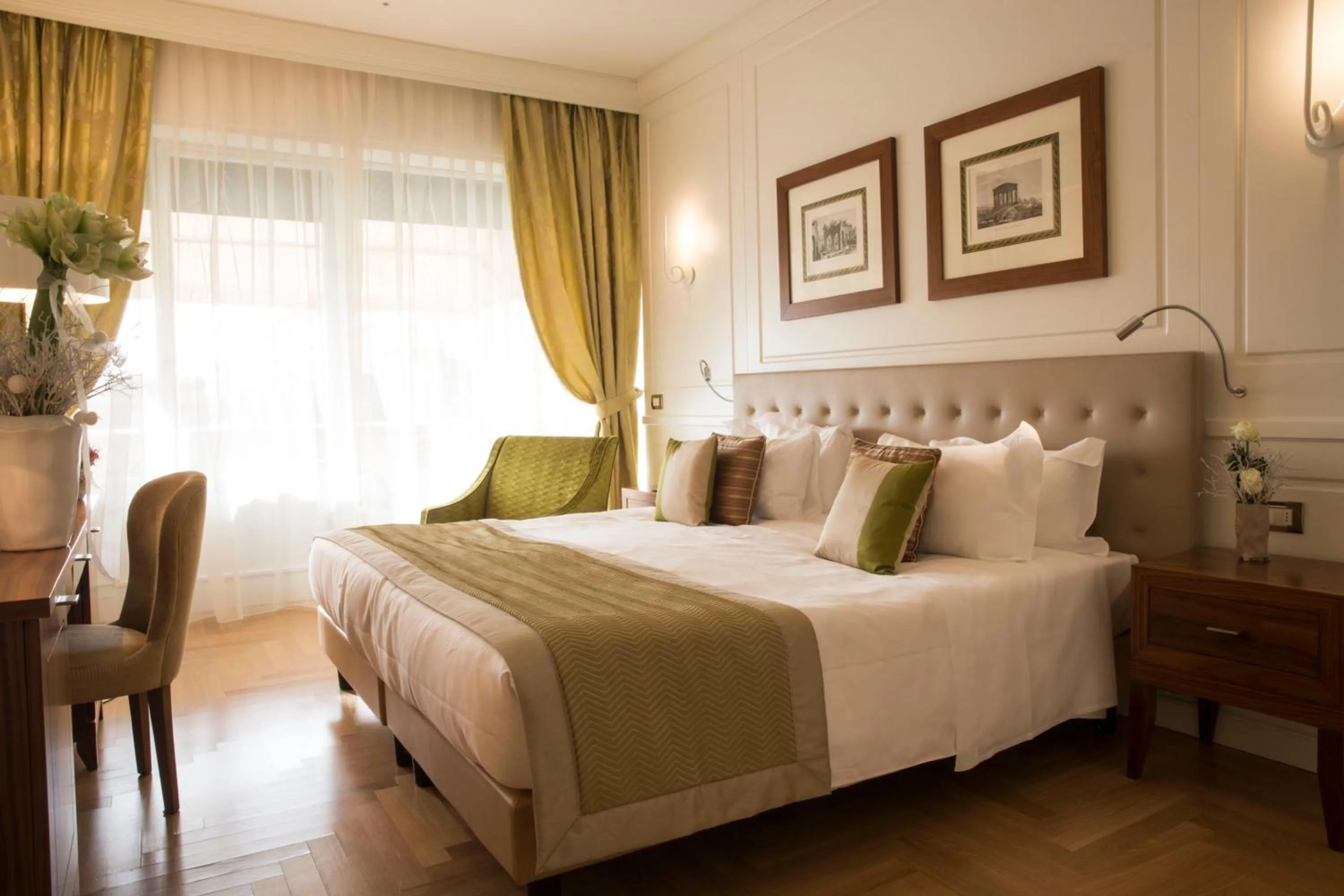 Bed in Grand Hotel Terme Sirmione