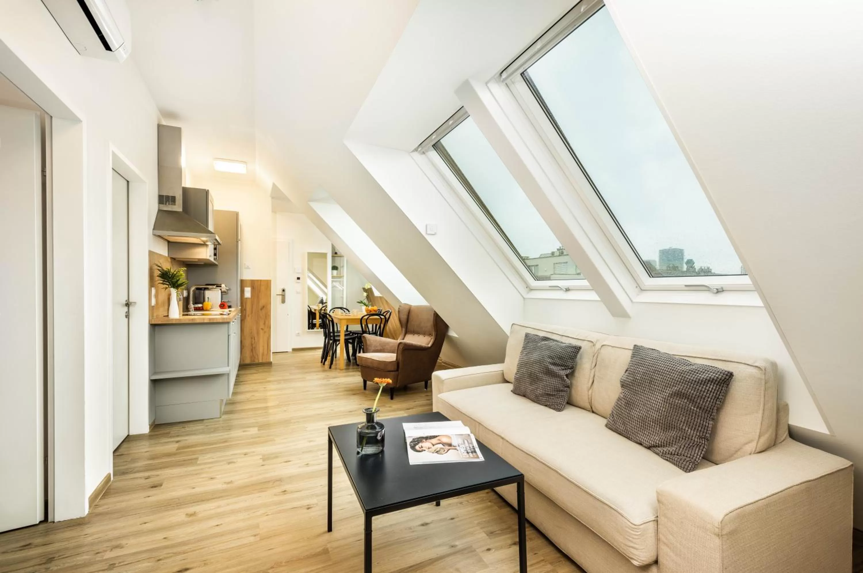 Kitchen or kitchenette in Jimmy's Apartments Lory