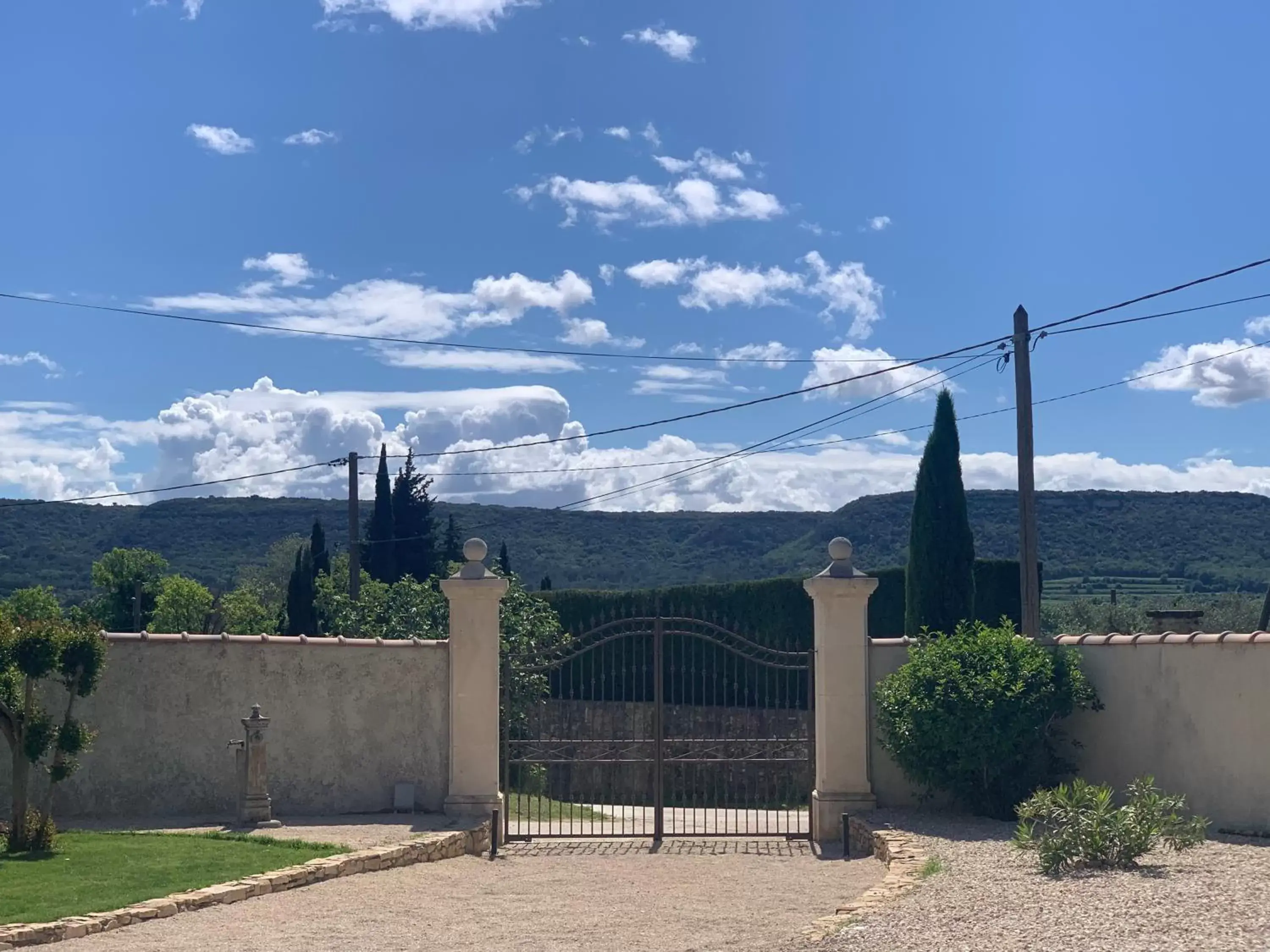 Swimming pool in Le Mas Andoli