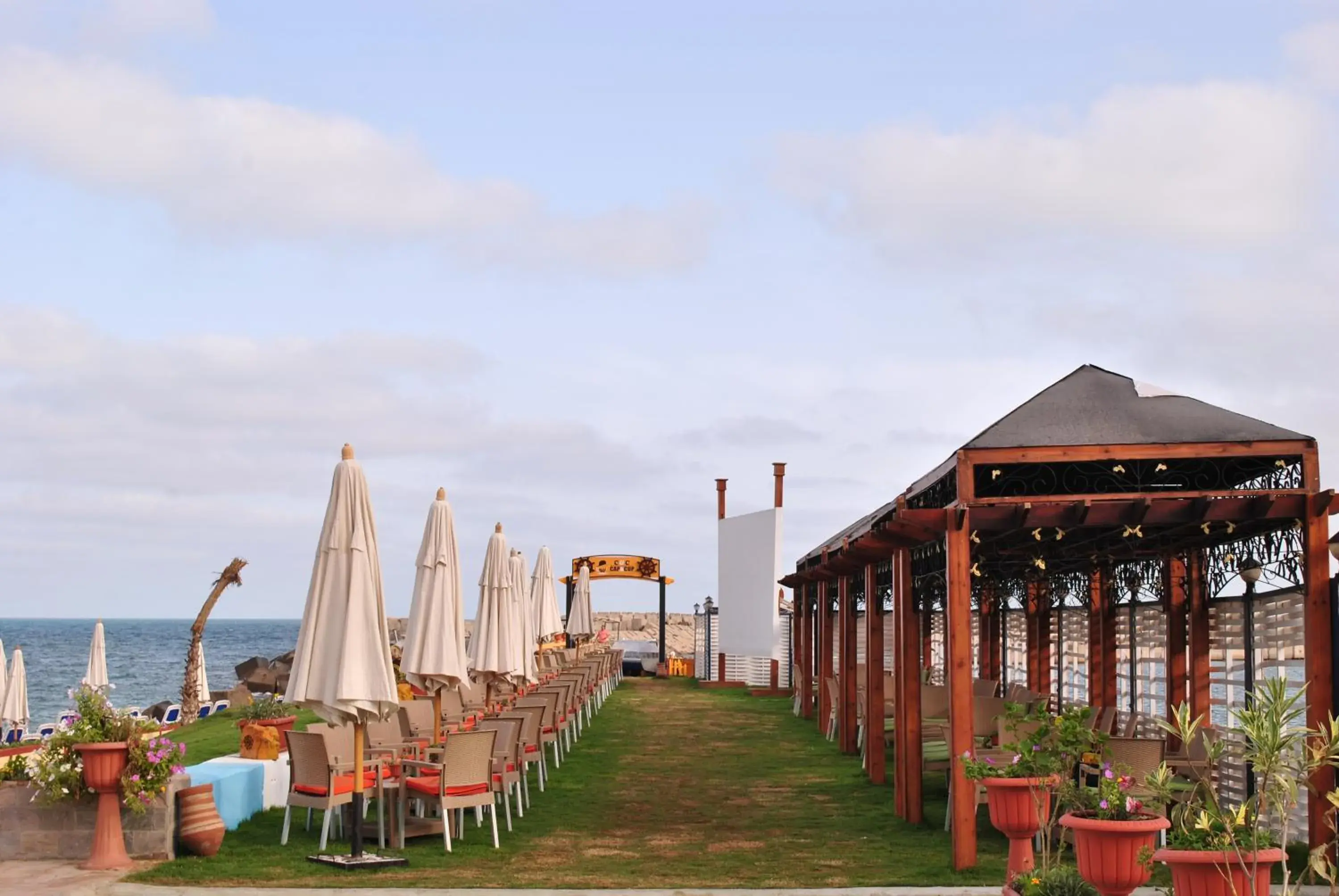 Beach in Tolip Hotel Alexandria