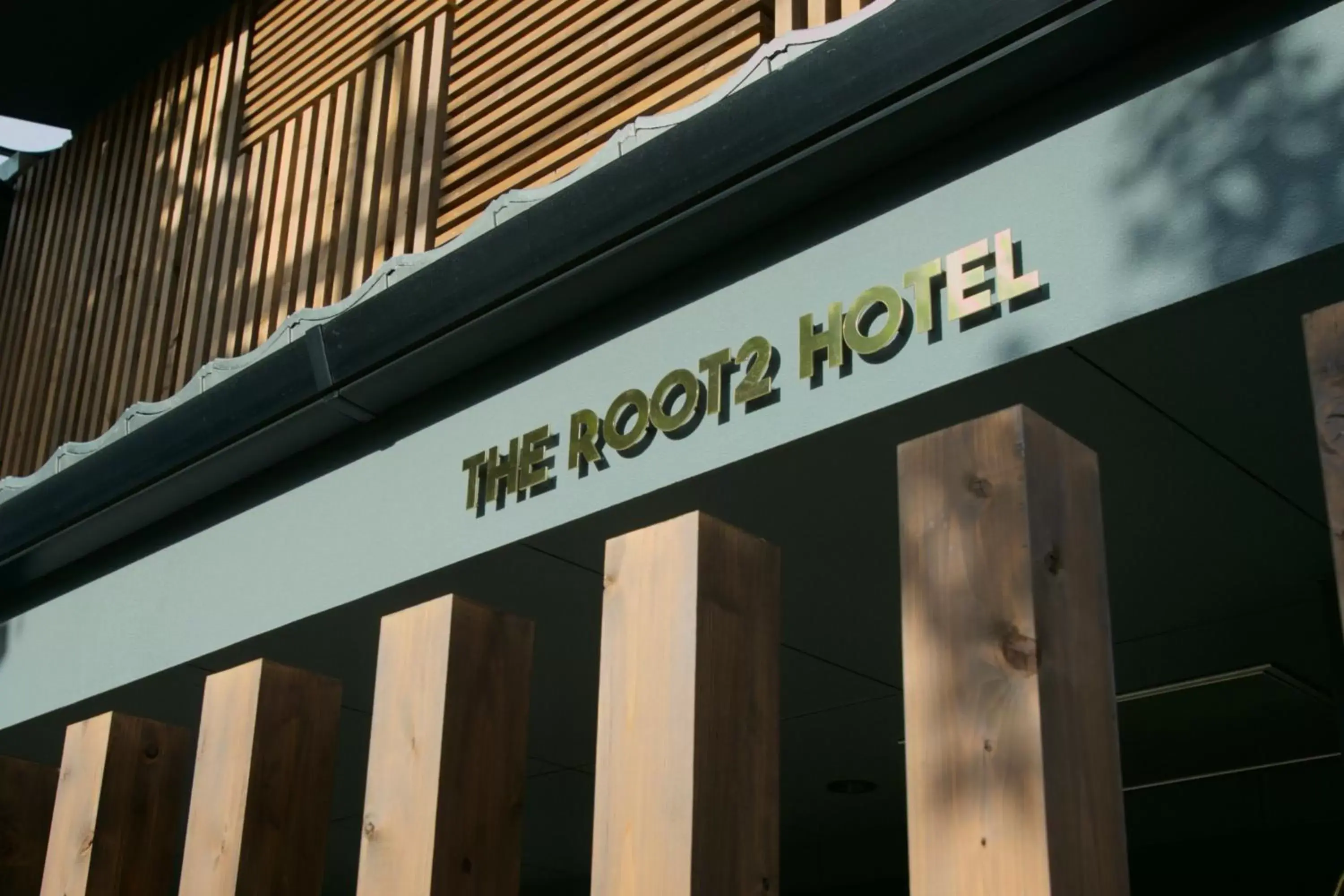 Facade/entrance in THE ROOT2 HOTEL