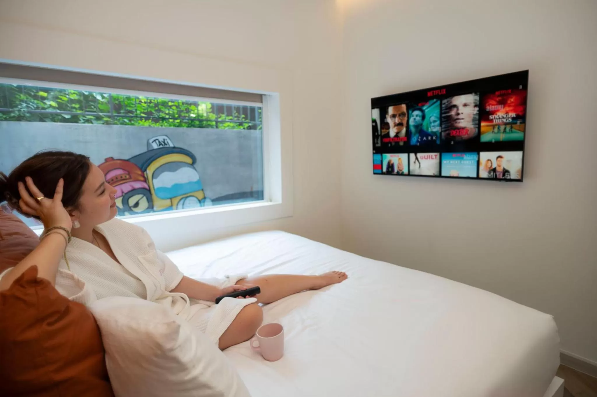 Bed in Jono Bangkok Asok Hotel