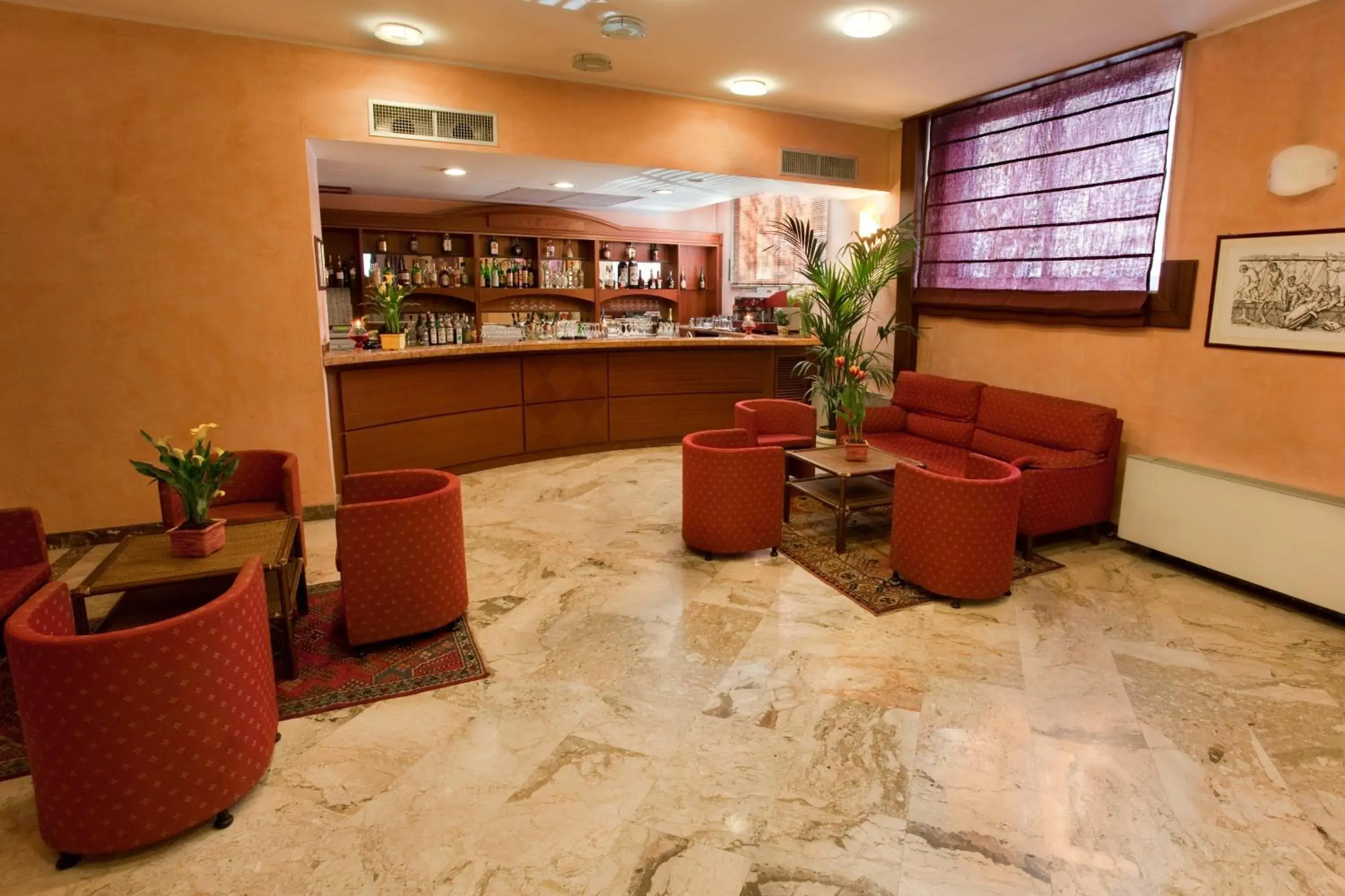Lounge or bar, Lobby/Reception in Grande Albergo Maugeri