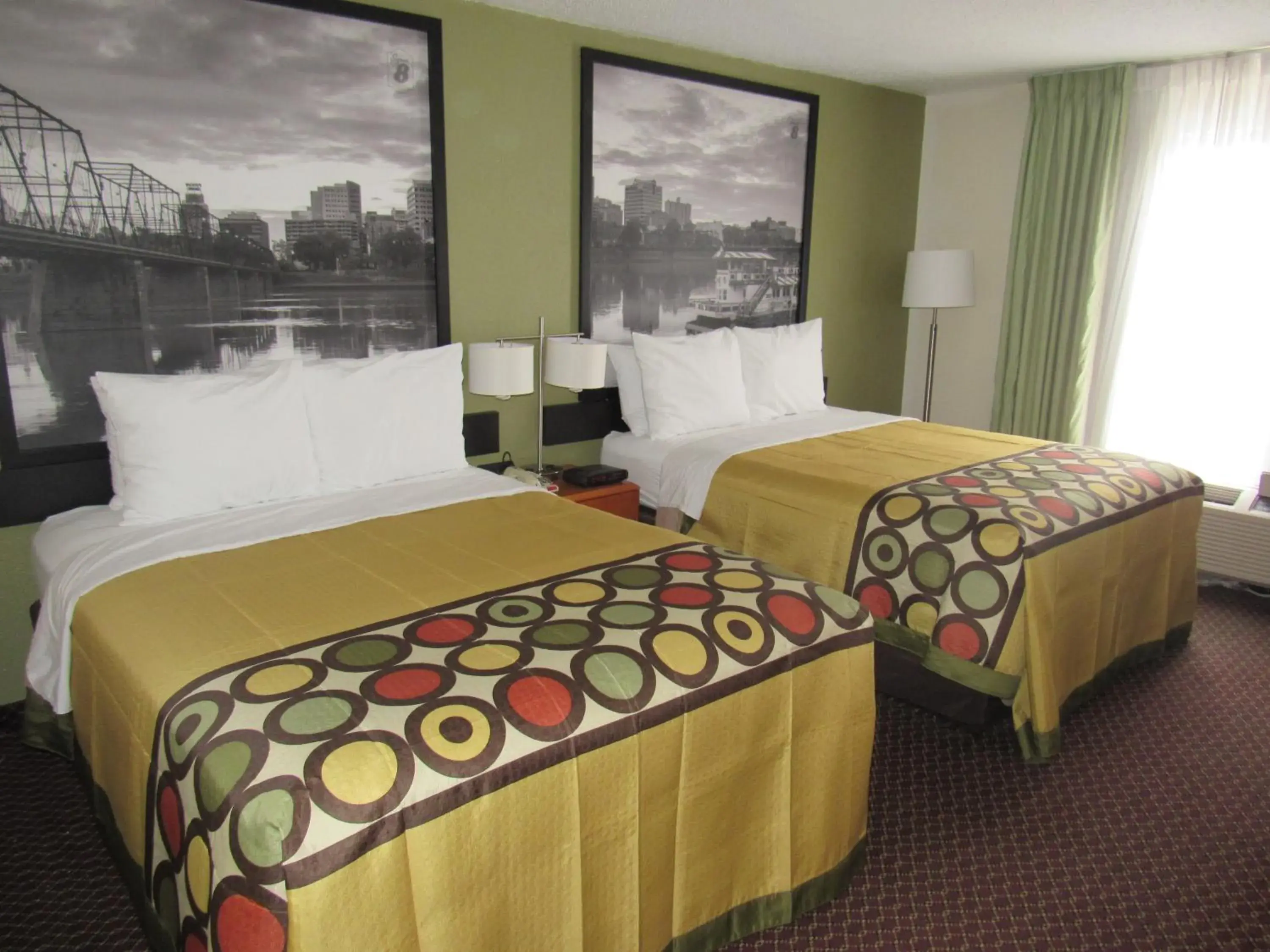 Bed in Super 8 by Wyndham New Cumberland