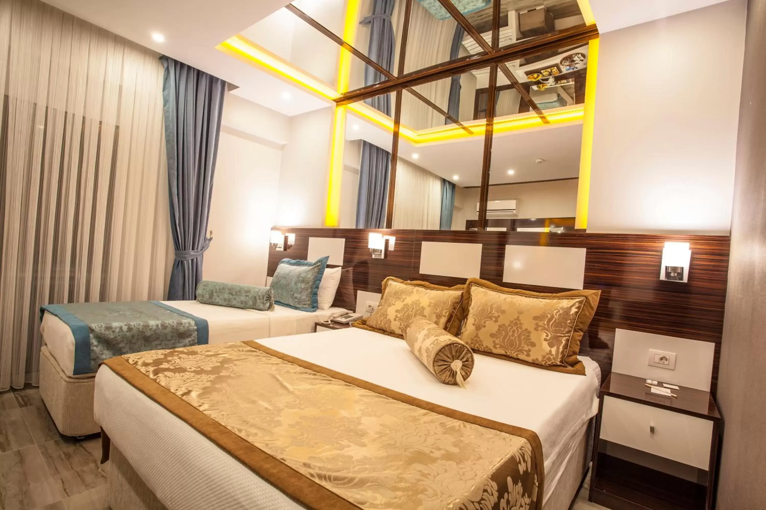 Bedroom, Bed in Pamukkale Termal Ece Otel Bedroom, Bed in Pamukkale Termal Ece Otel