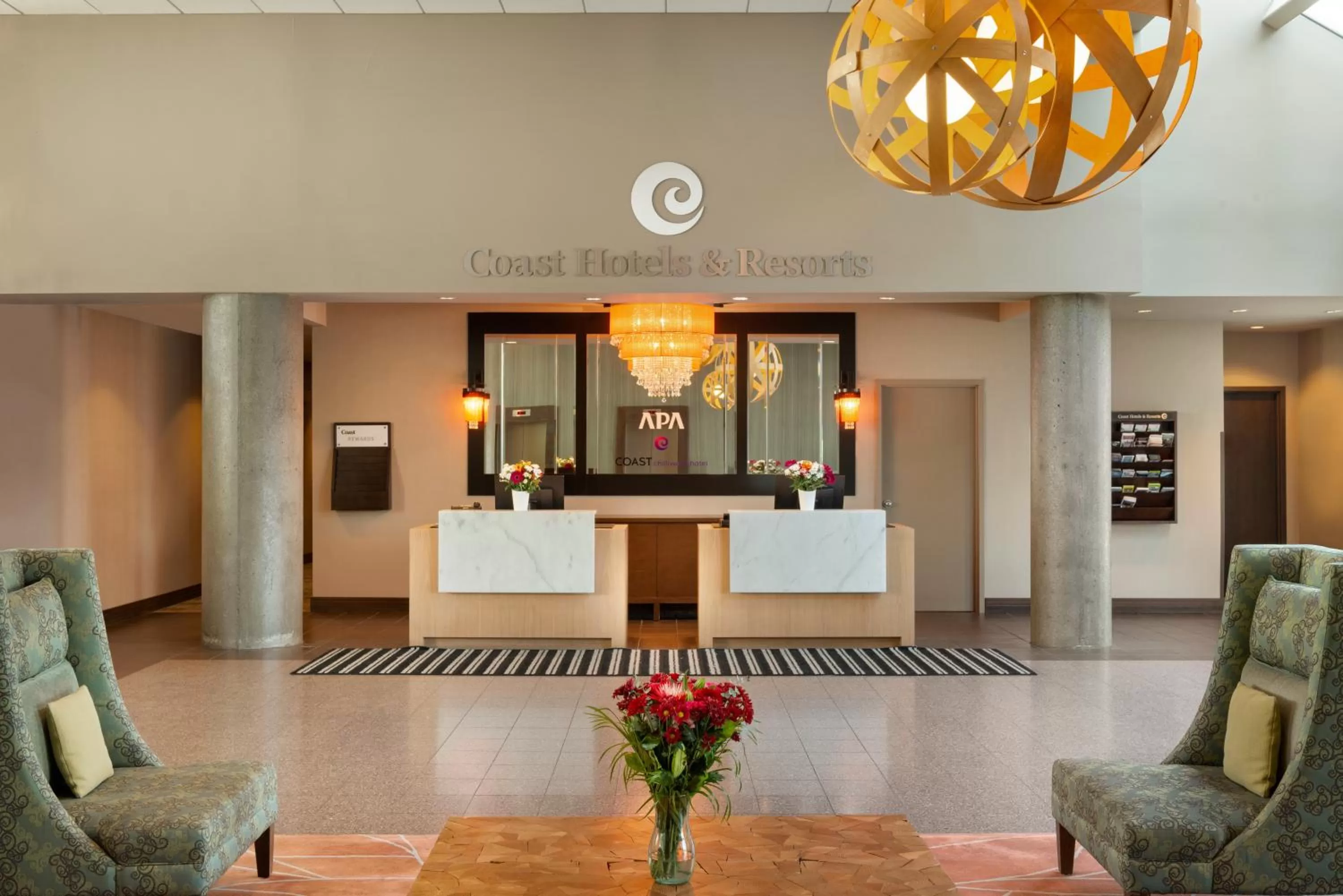 Lobby or reception in Coast Chilliwack Hotel by APA