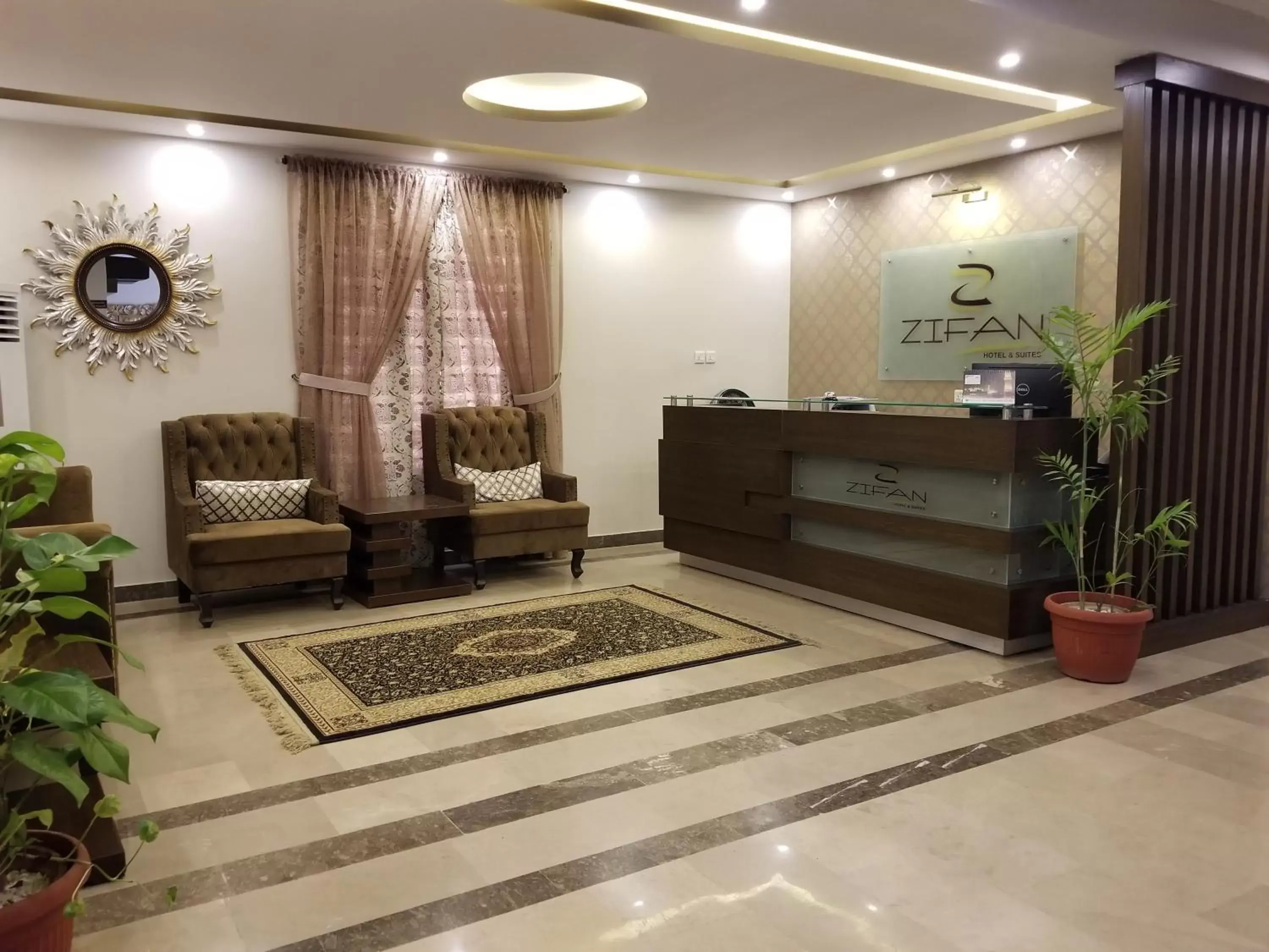 Lobby or reception, Lobby/Reception in Zifan Hotel & Suites