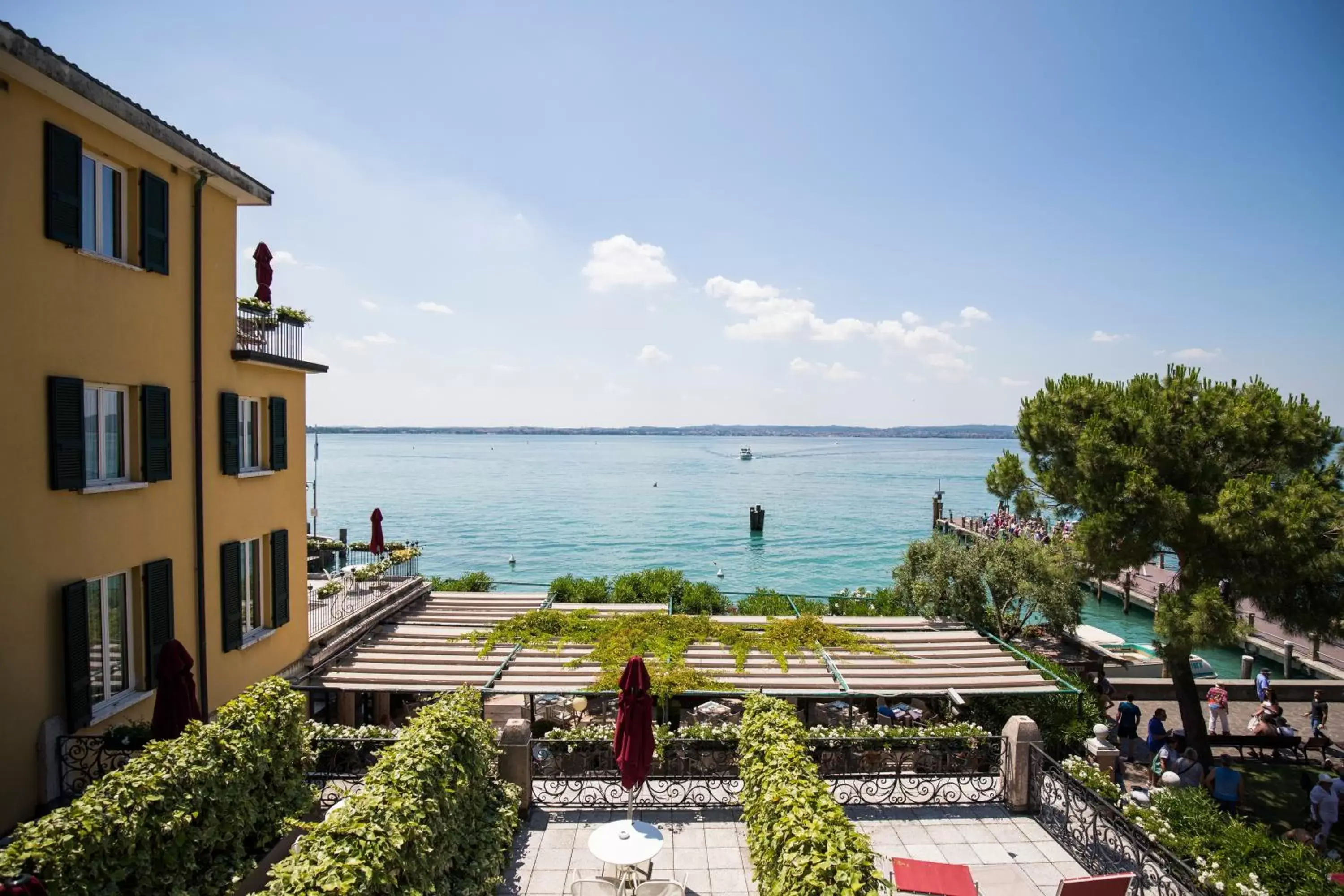 Lake view in Hotel Sirmione