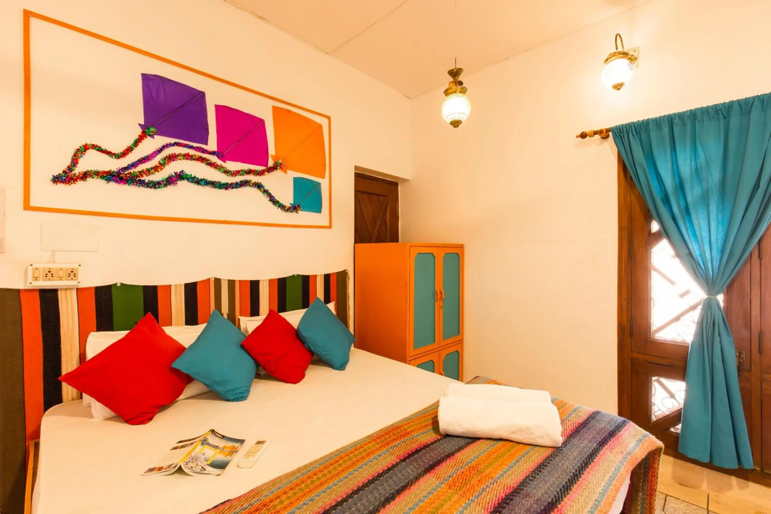 Photo of the whole room, Bed in goSTOPS Varanasi - Rooms & Dorms