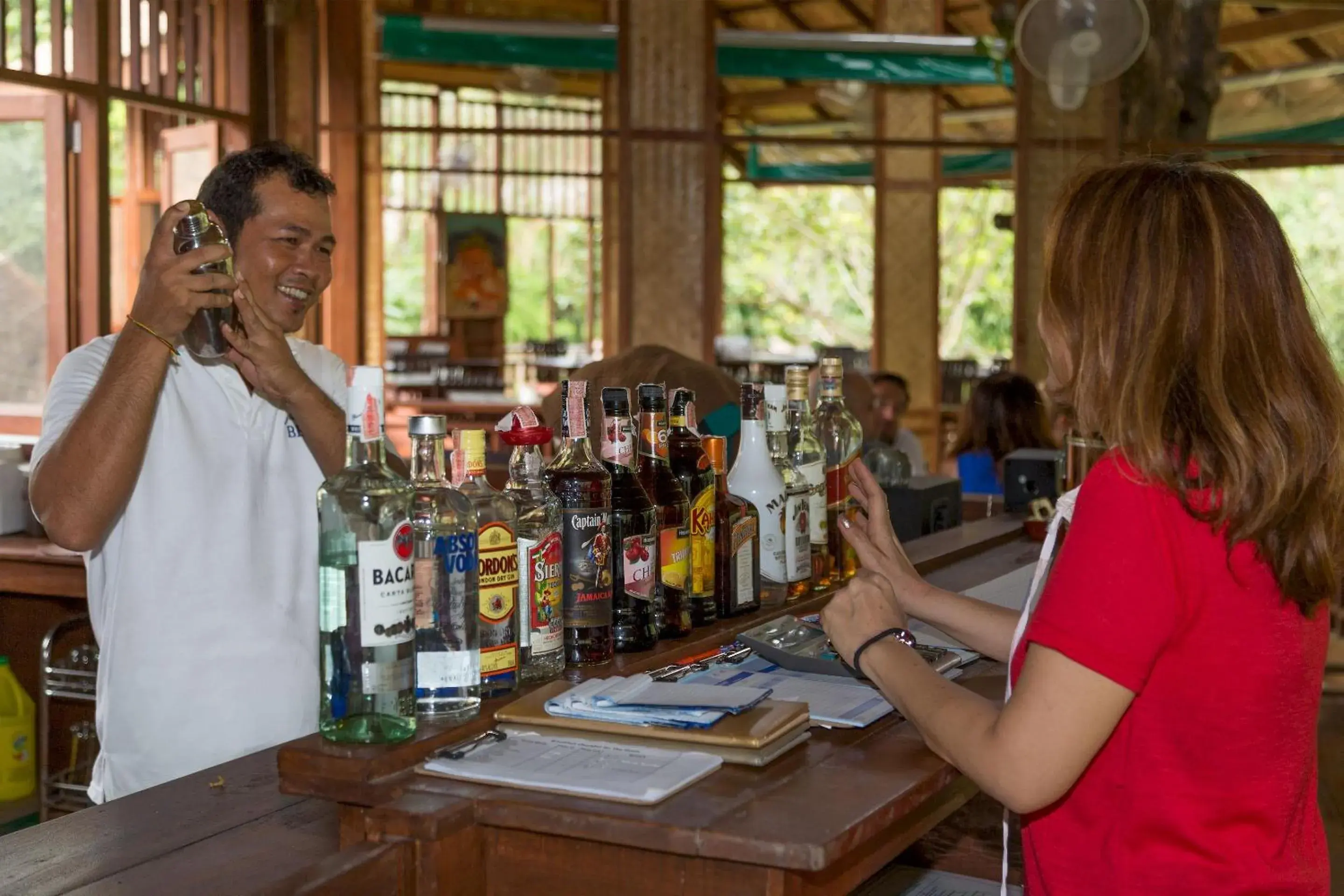 Lounge or bar in Our Jungle Camp - Eco Resort SHA Certified