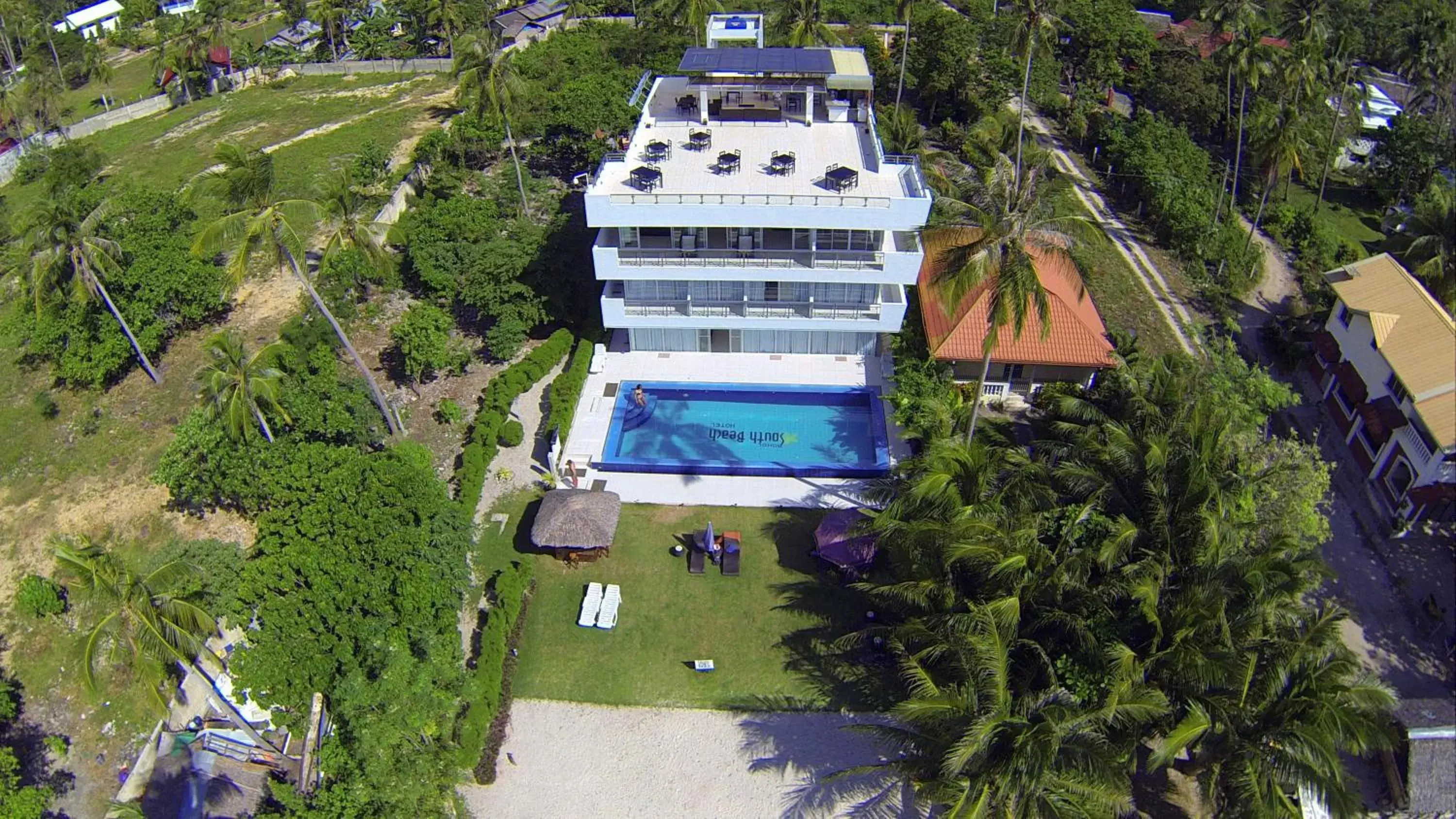 Bird's eye view, Bird's-eye View in Bohol South Beach Hotel