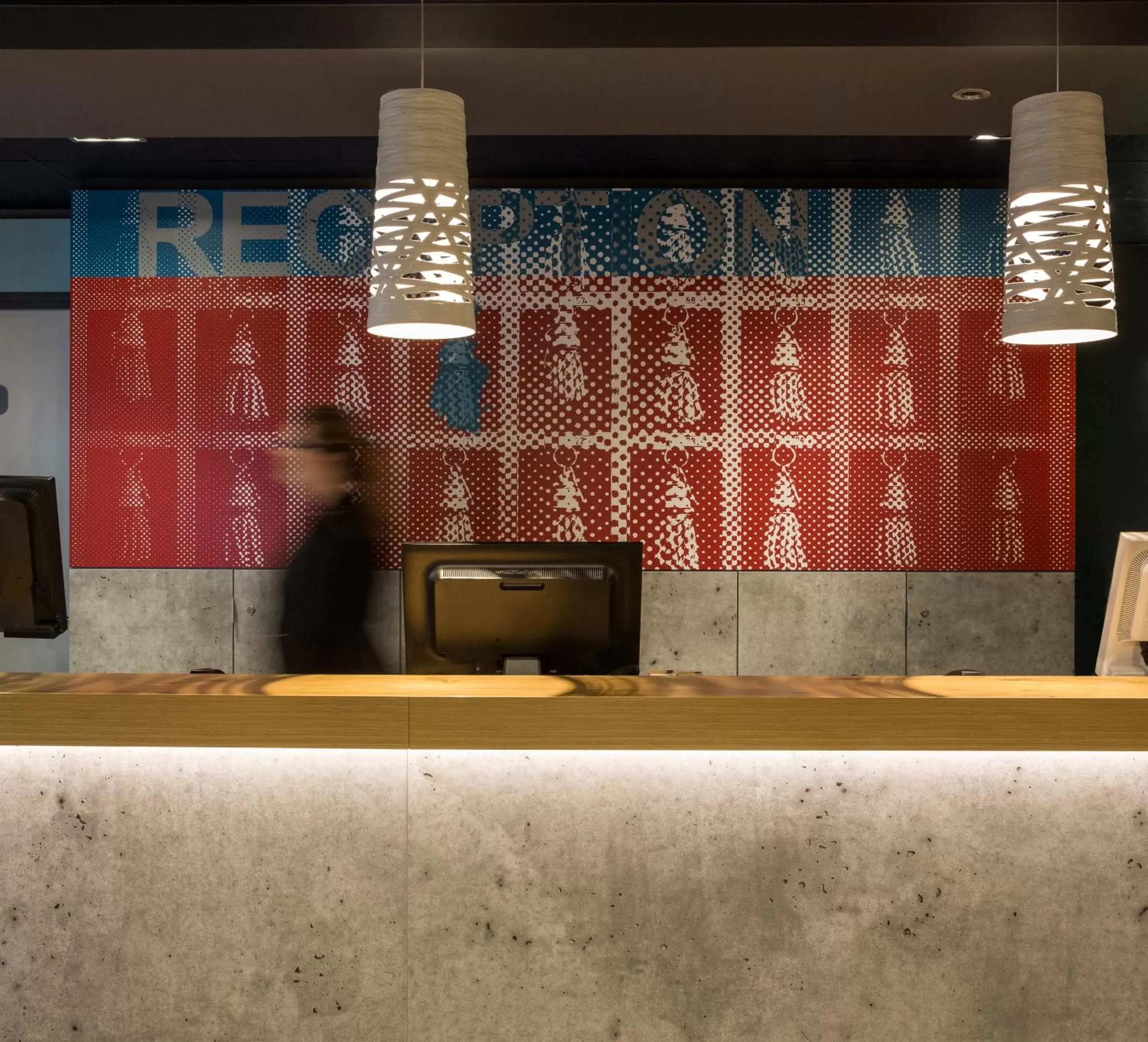 Lobby or reception in ibis budget Glasgow Lobby or reception in ibis budget Glasgow