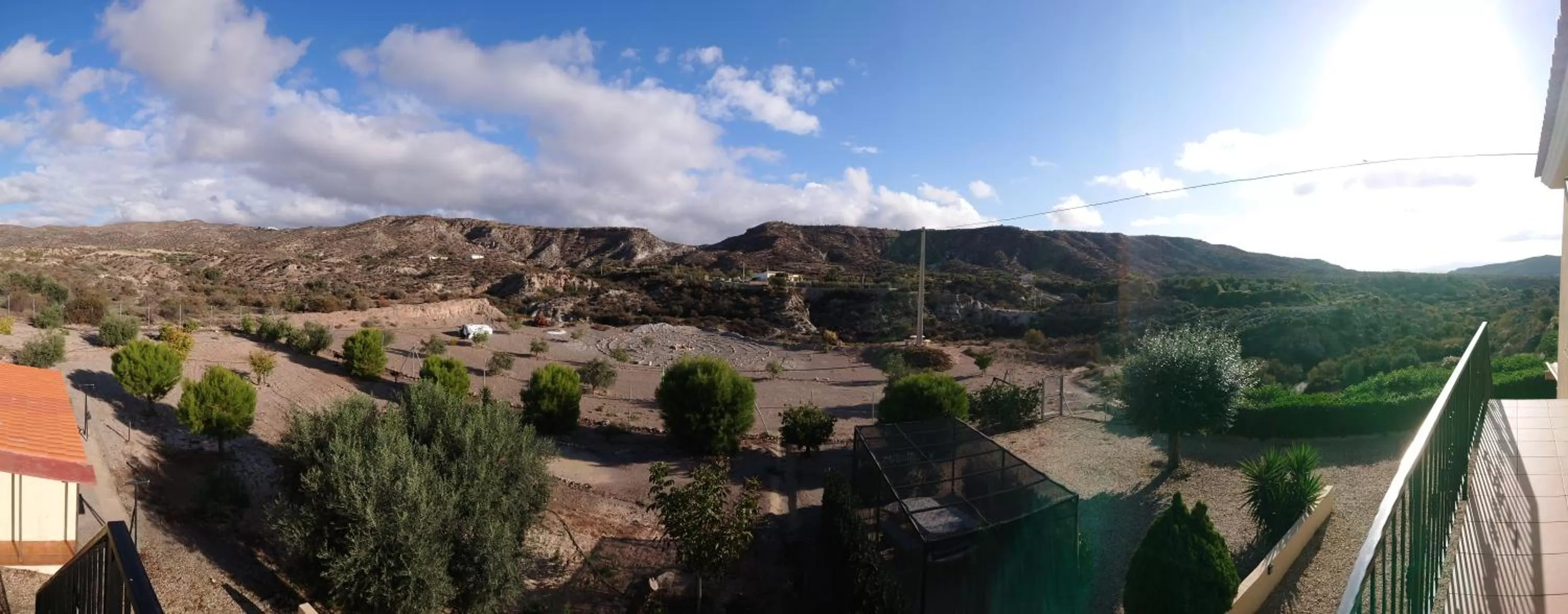 Natural landscape in Mas Solana