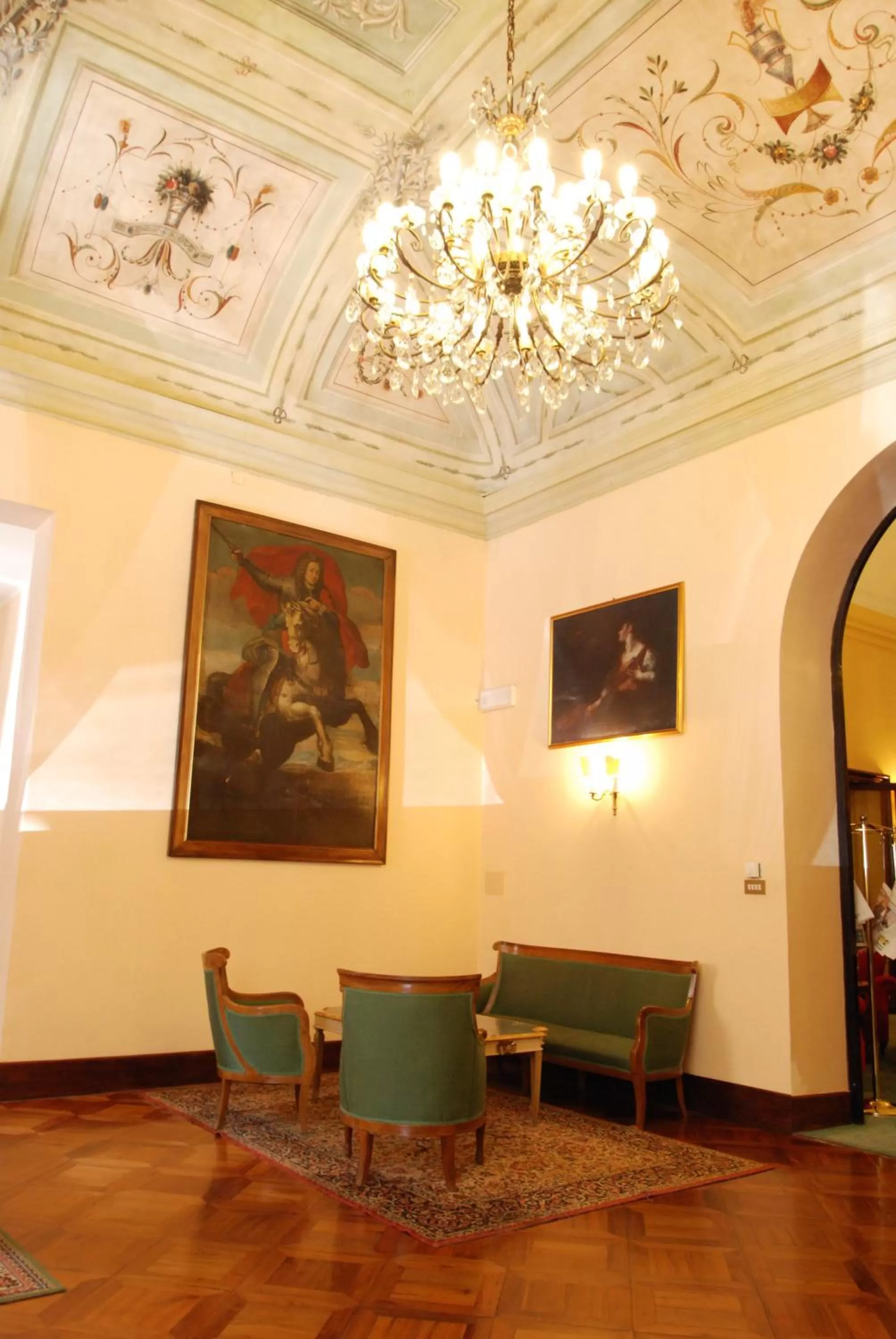 Lobby or reception in Hotel Palace Bologna Centro