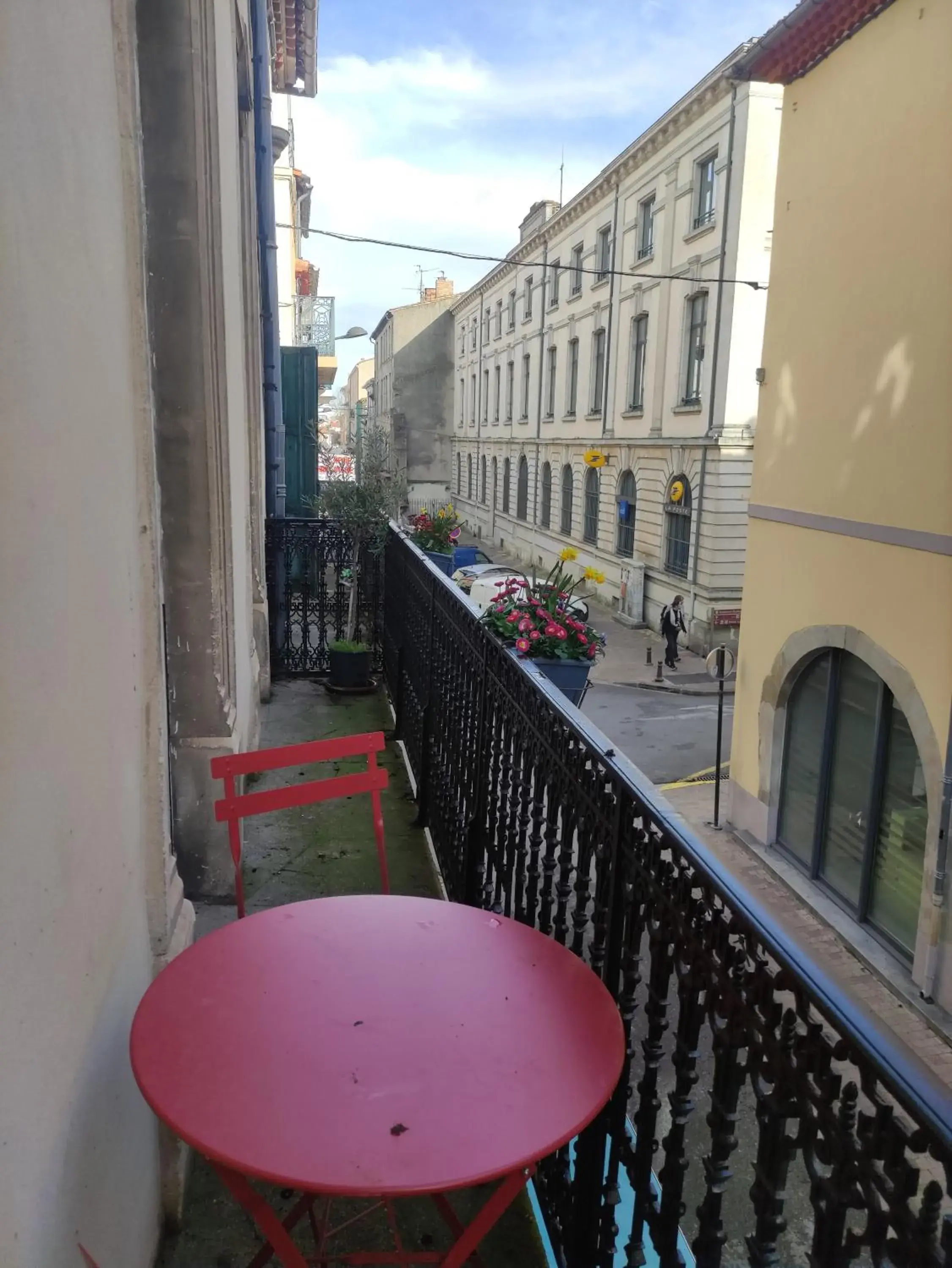 Balcony/Terrace in The Apartments, Rue Barbès