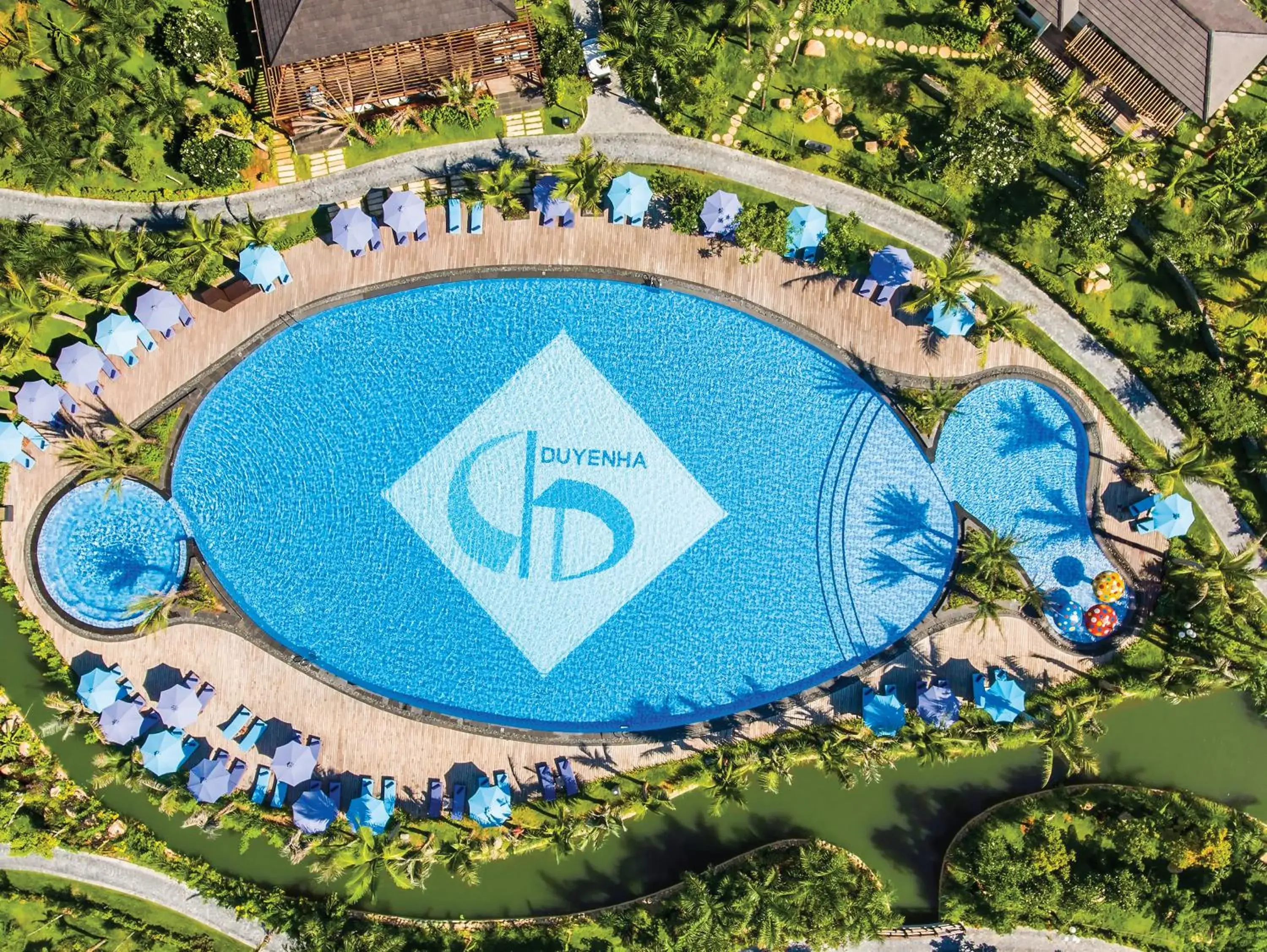 Swimming pool, Pool View in Duyen Ha Resort Cam Ranh