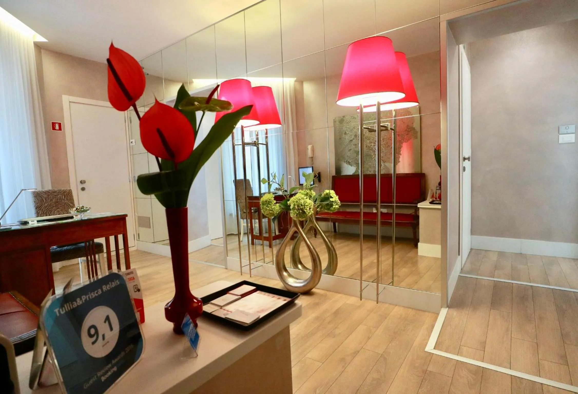 Lobby or reception in Tullia&Prisca Relais