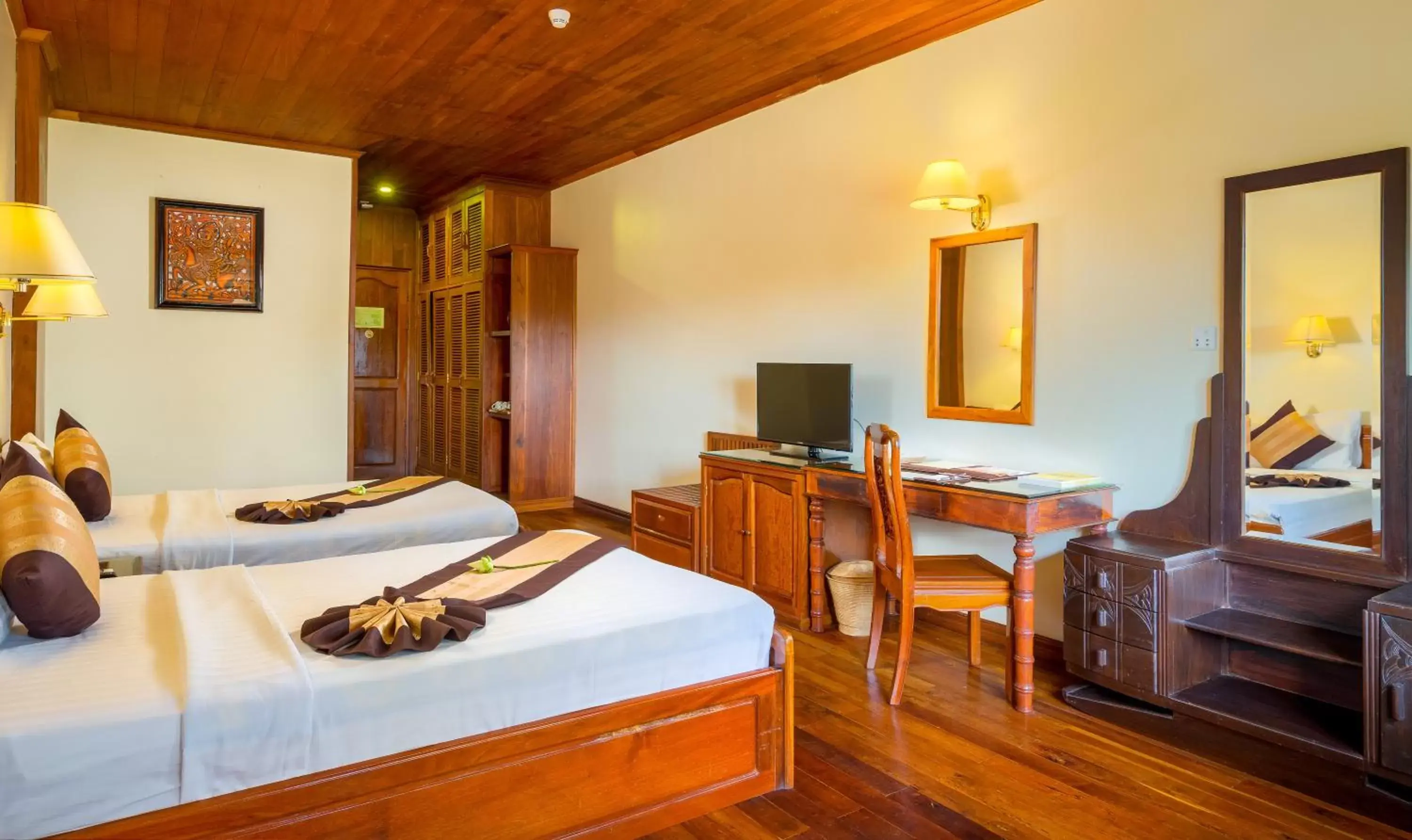 Bedroom in Ta Prohm Hotel & Spa