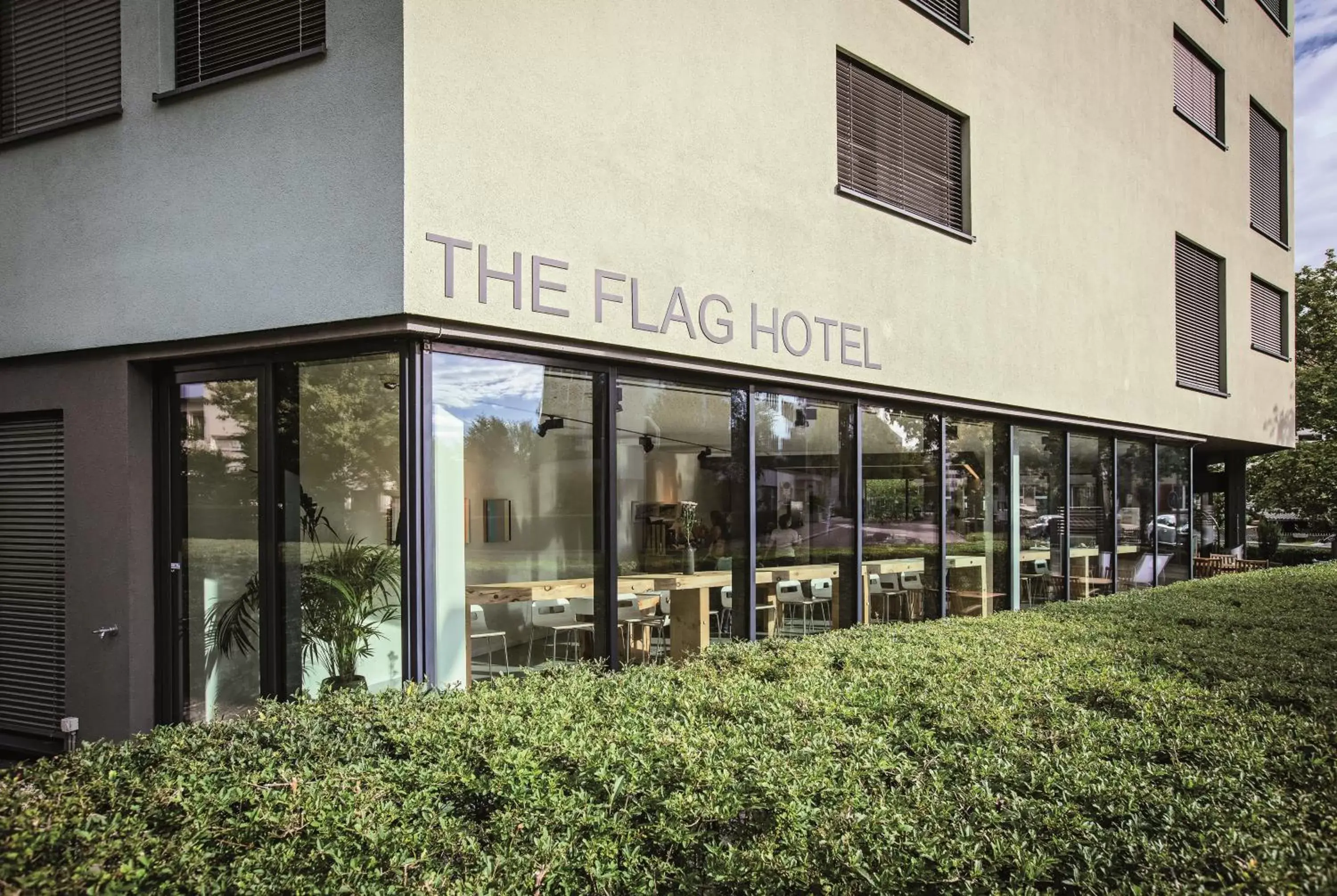 Facade/entrance, Property Building in THE FLAG Zürich