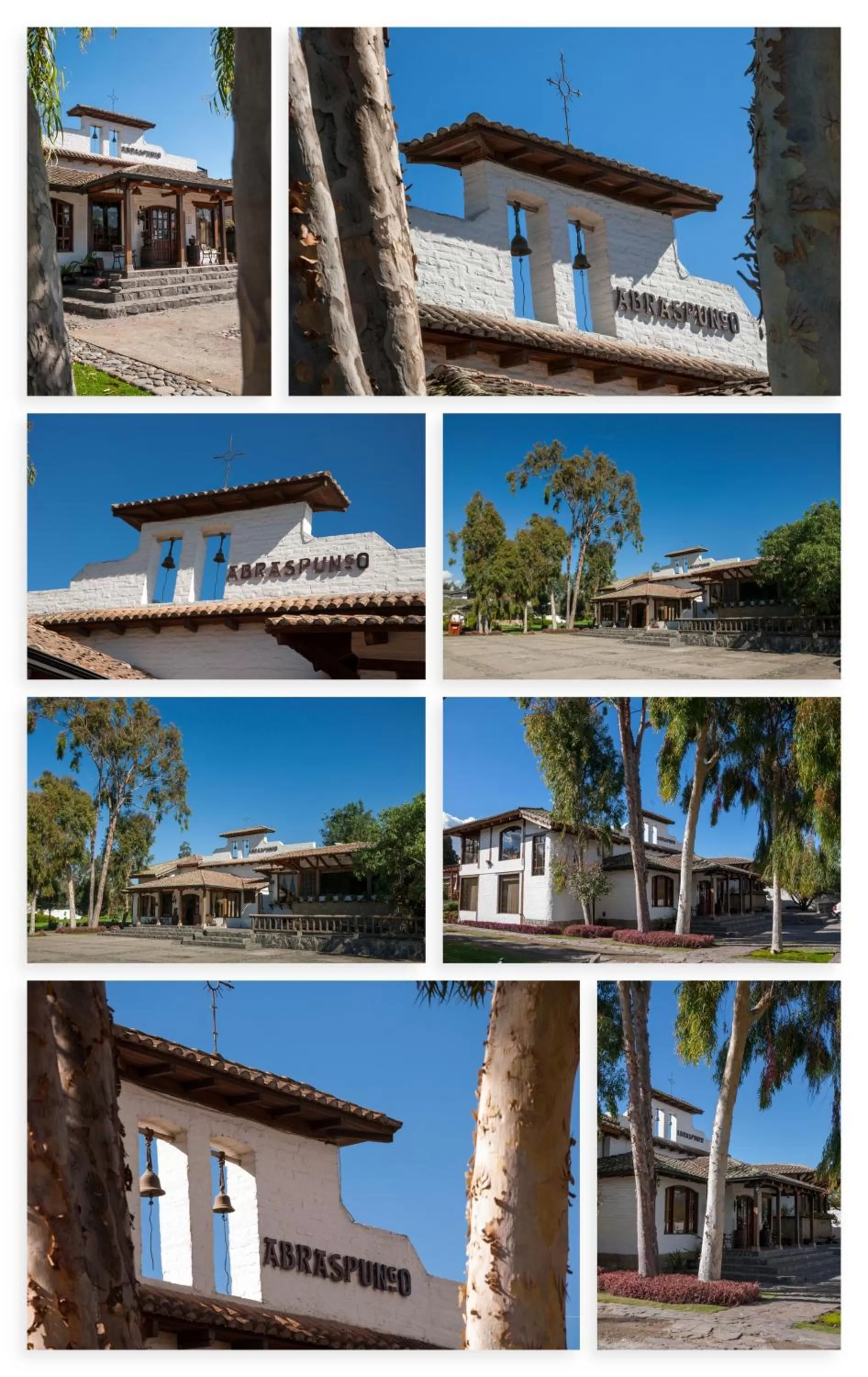 Facade/entrance in Hotel Hacienda Abraspungo