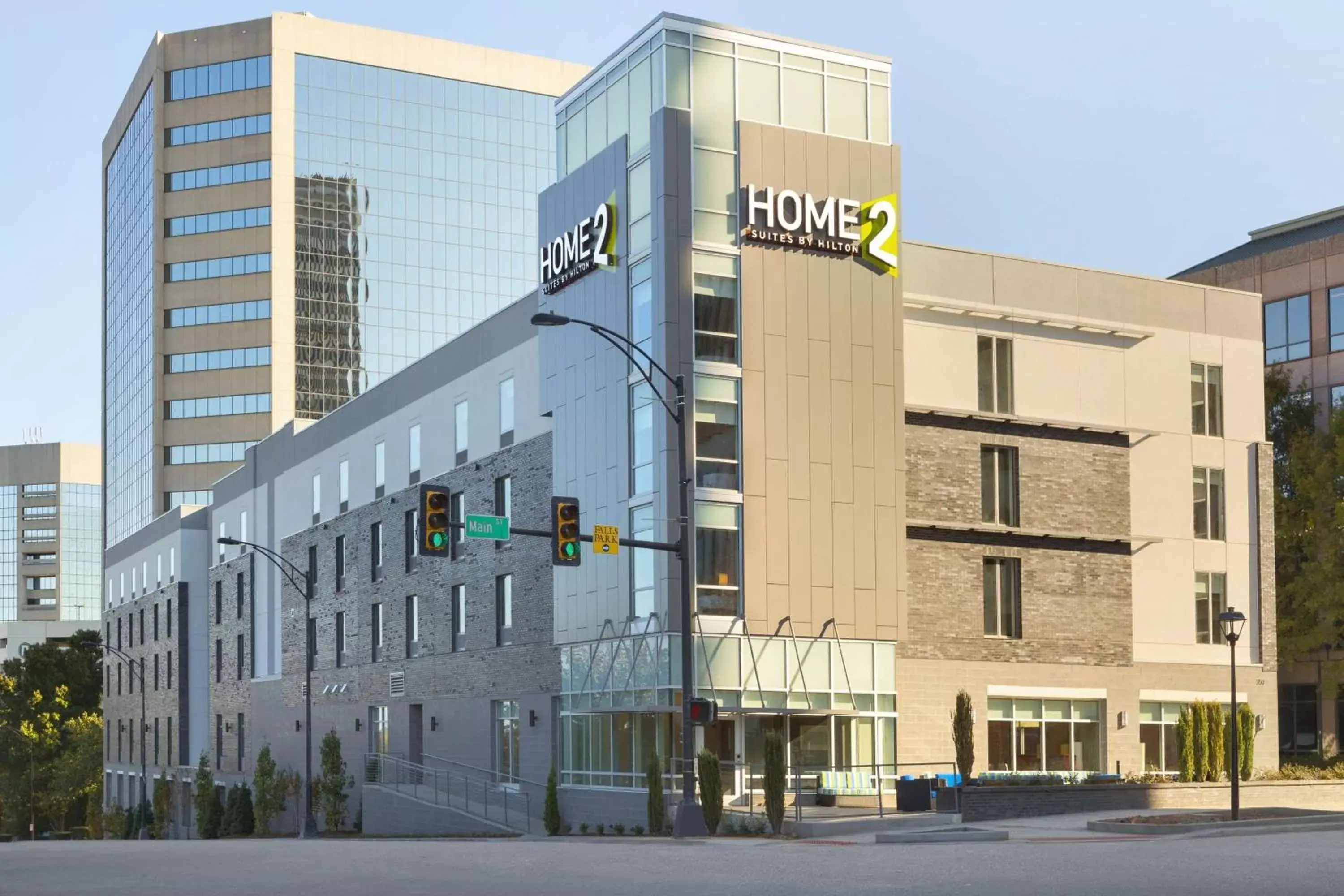 Property Building in Home2 Suites by Hilton Greenville Downtown
