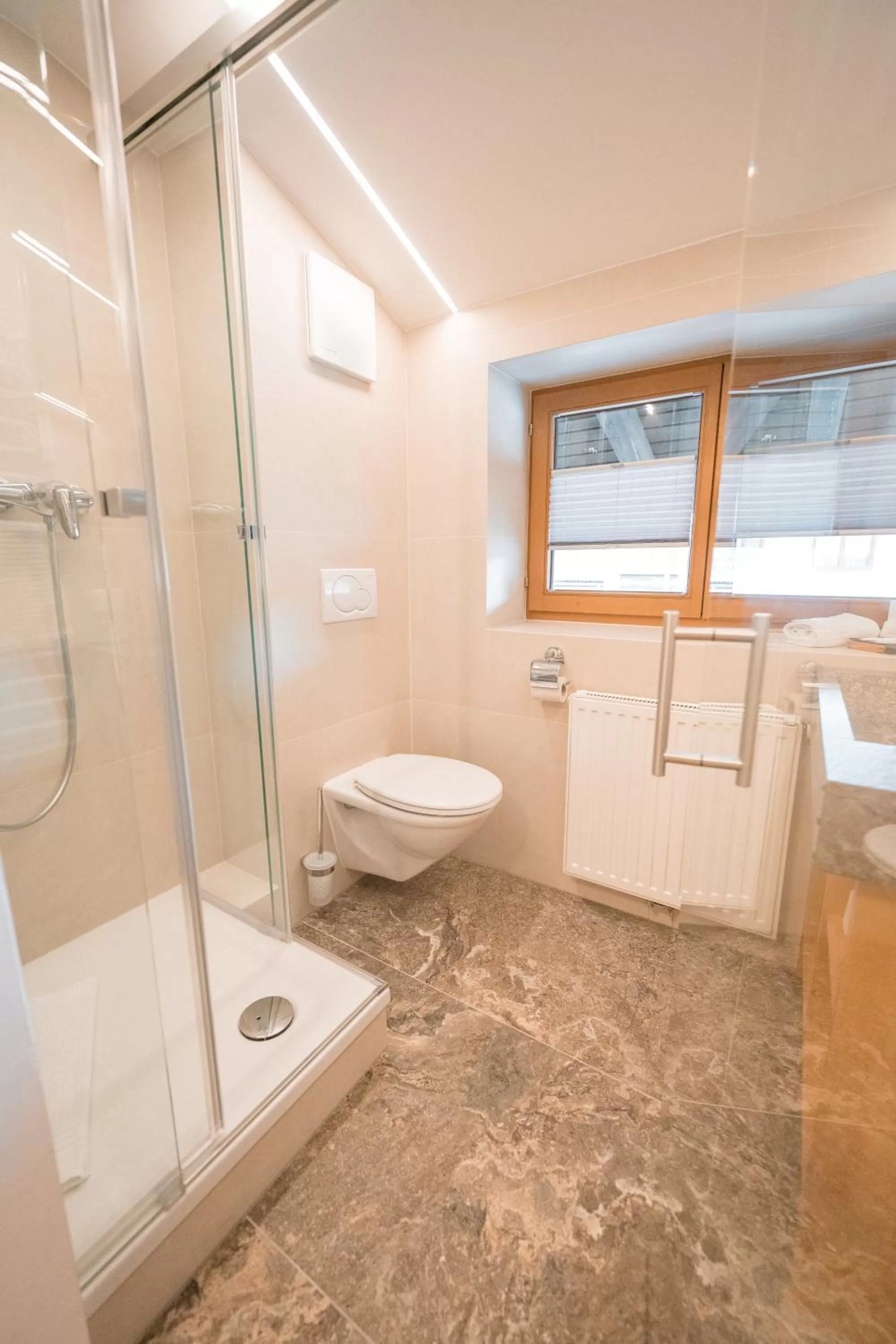 Bathroom in Hotel Schartner