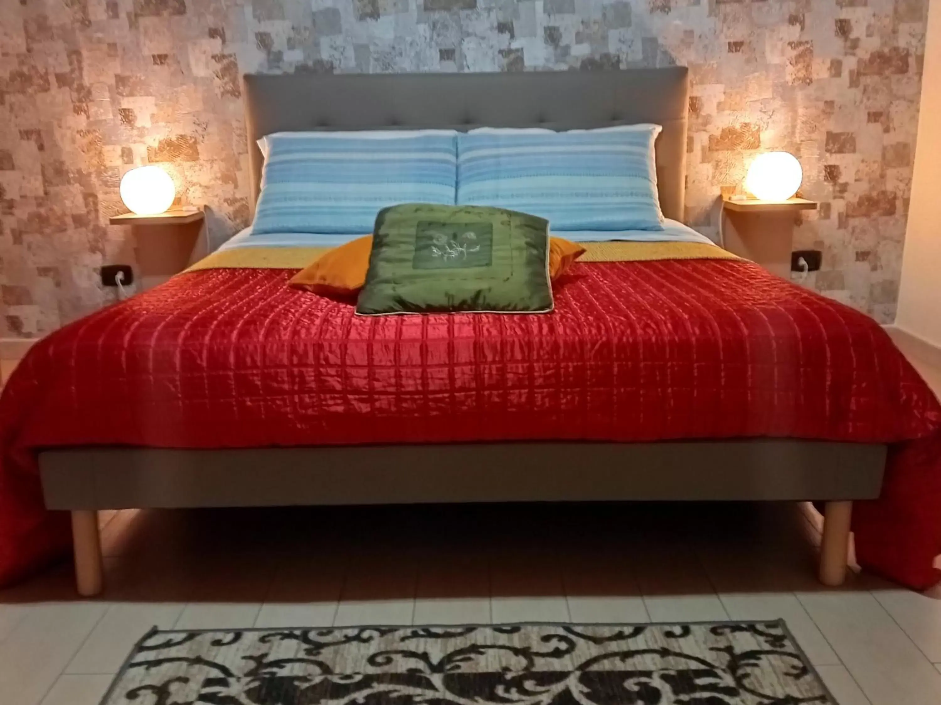 Bed in Casa-B&B Bouganville Attico 85 mq