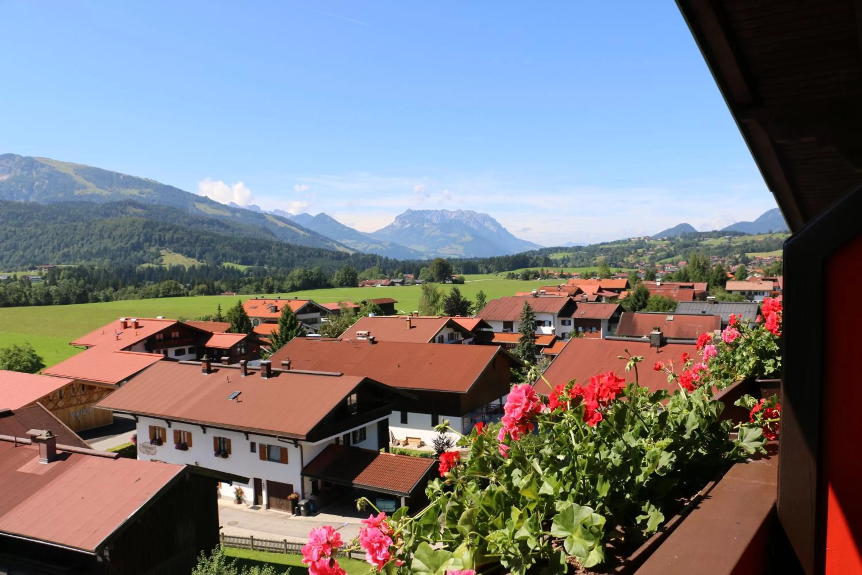 View (from property/room) in Hotel Sonnleiten