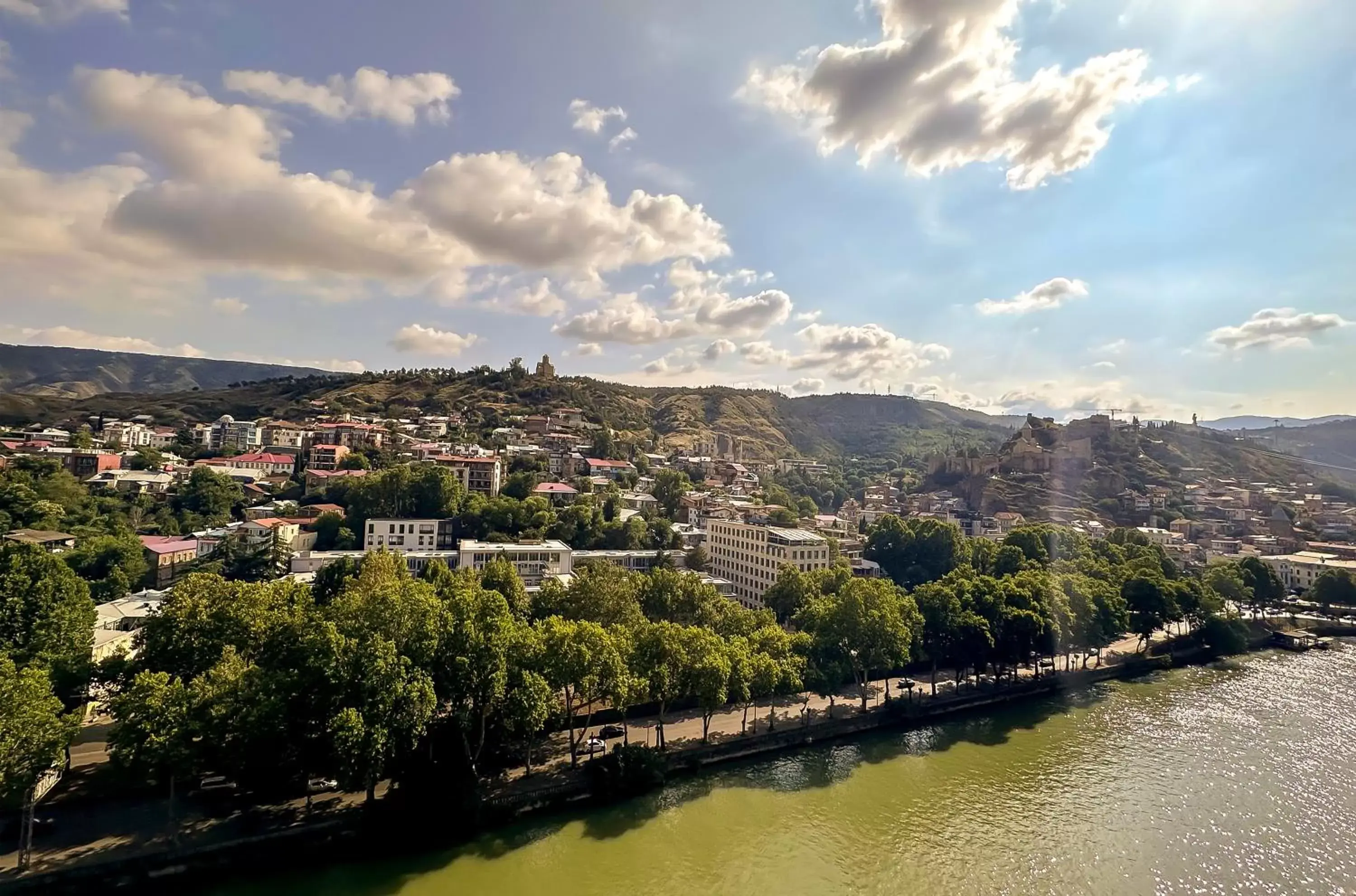 River view in Sandali Metekhi Boutique Hotel