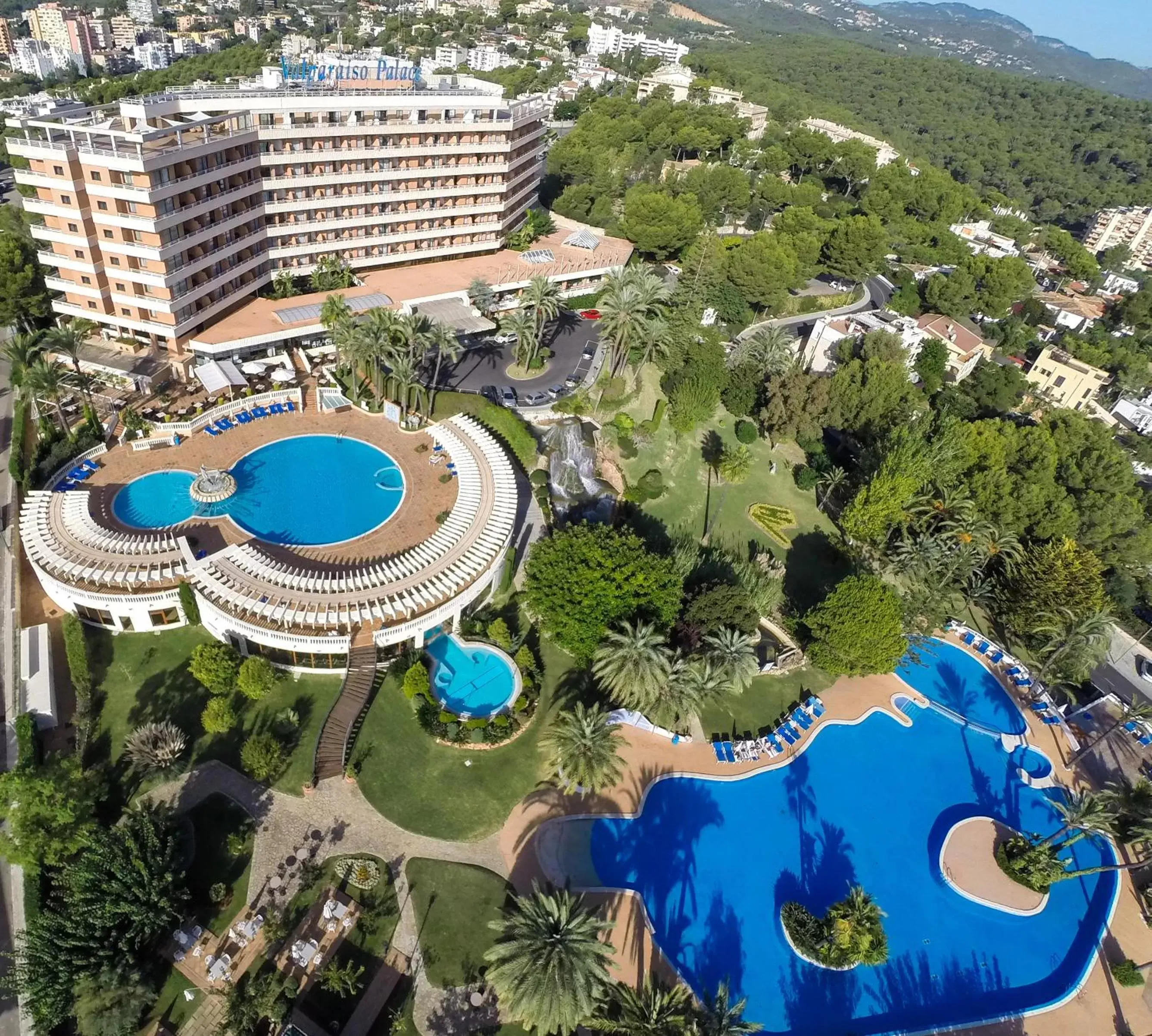 Bird's eye view, Bird's-eye View in GPRO Valparaiso Palace & Spa