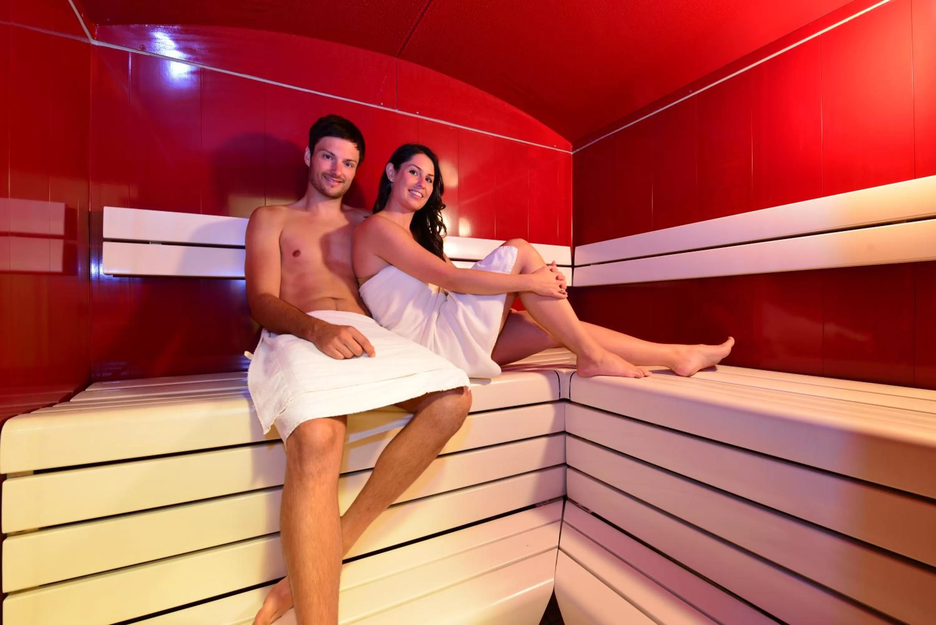 Sauna in Familienhotel Kleinwalsertal