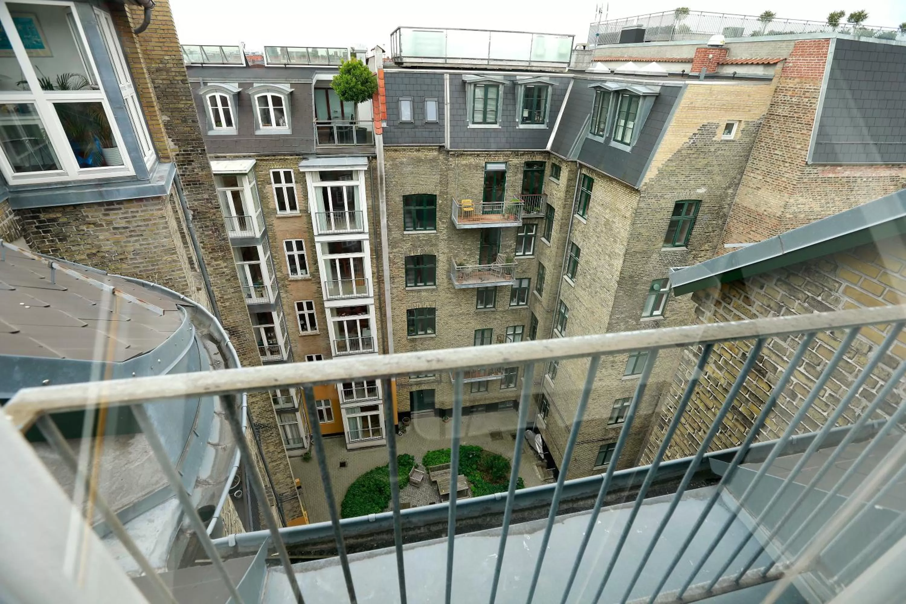 Garden view in Hotel 9 små hjem