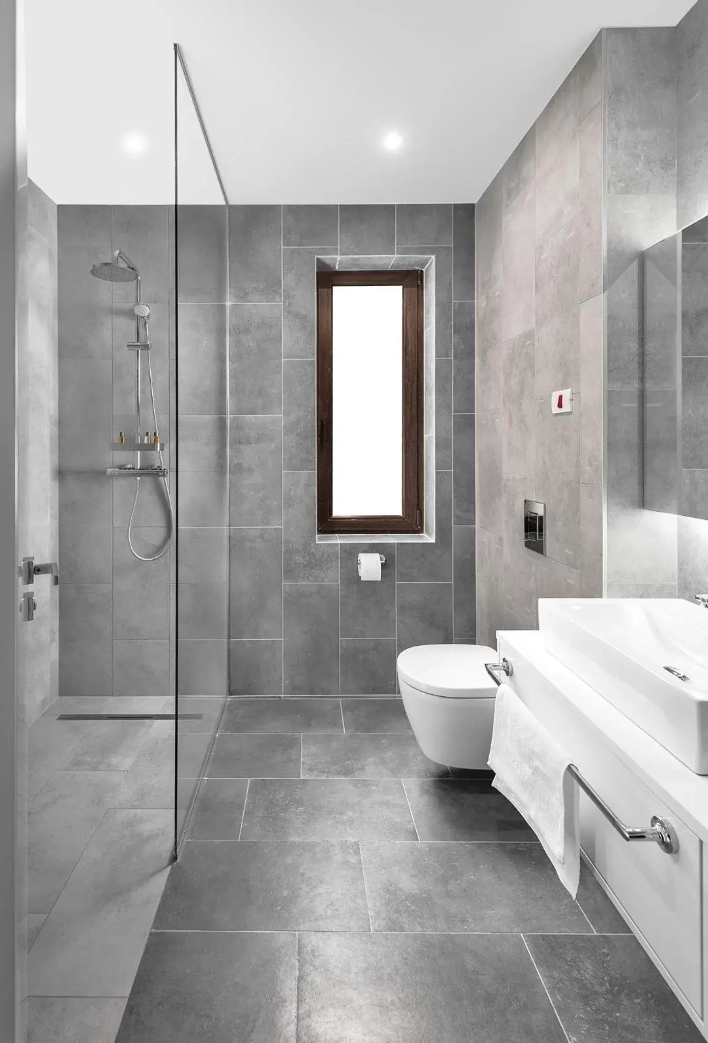 Bathroom in Hotel Del Corso