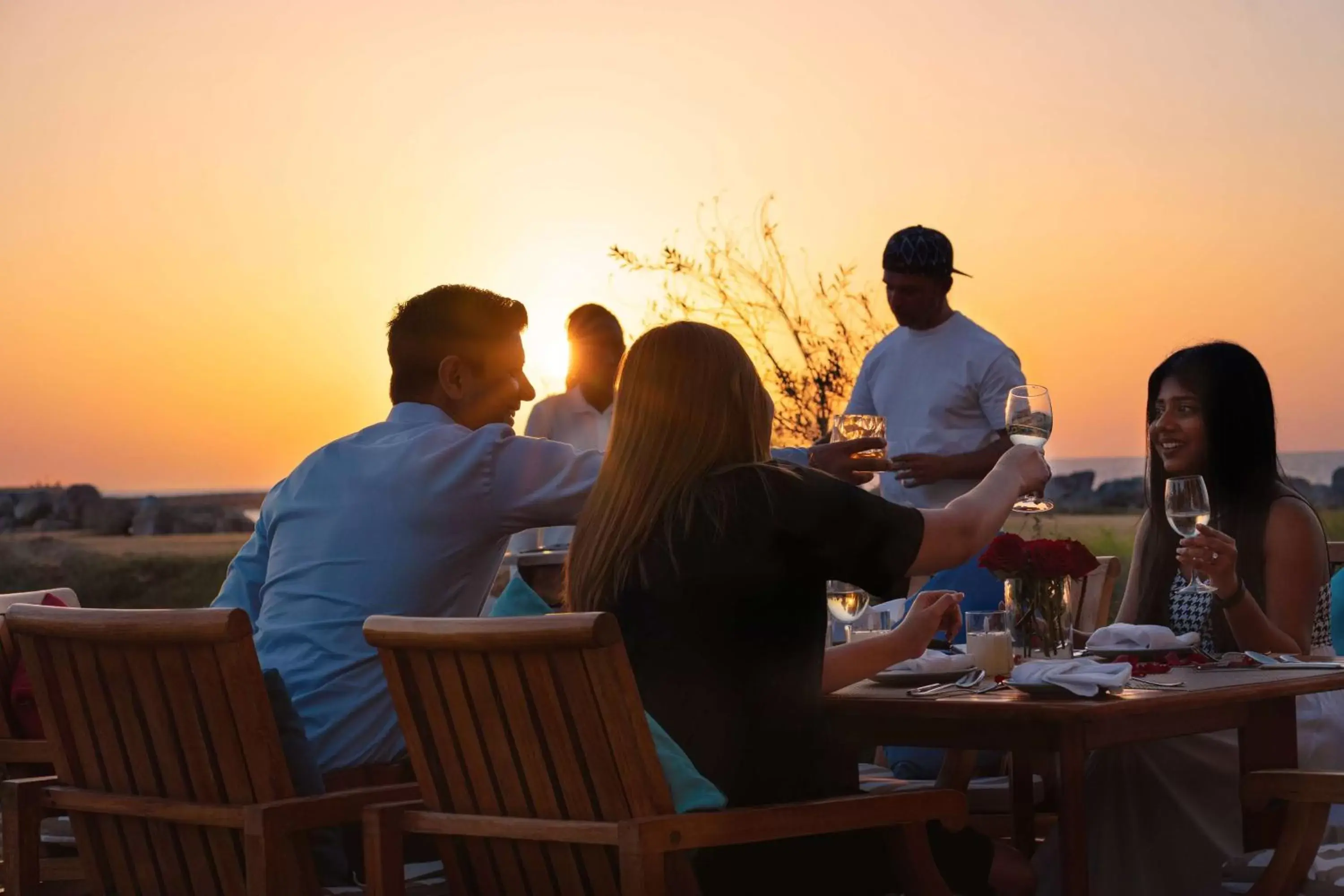 Dining area, Restaurant/Places to Eat in Hilton Ras Al Khaimah Beach Resort