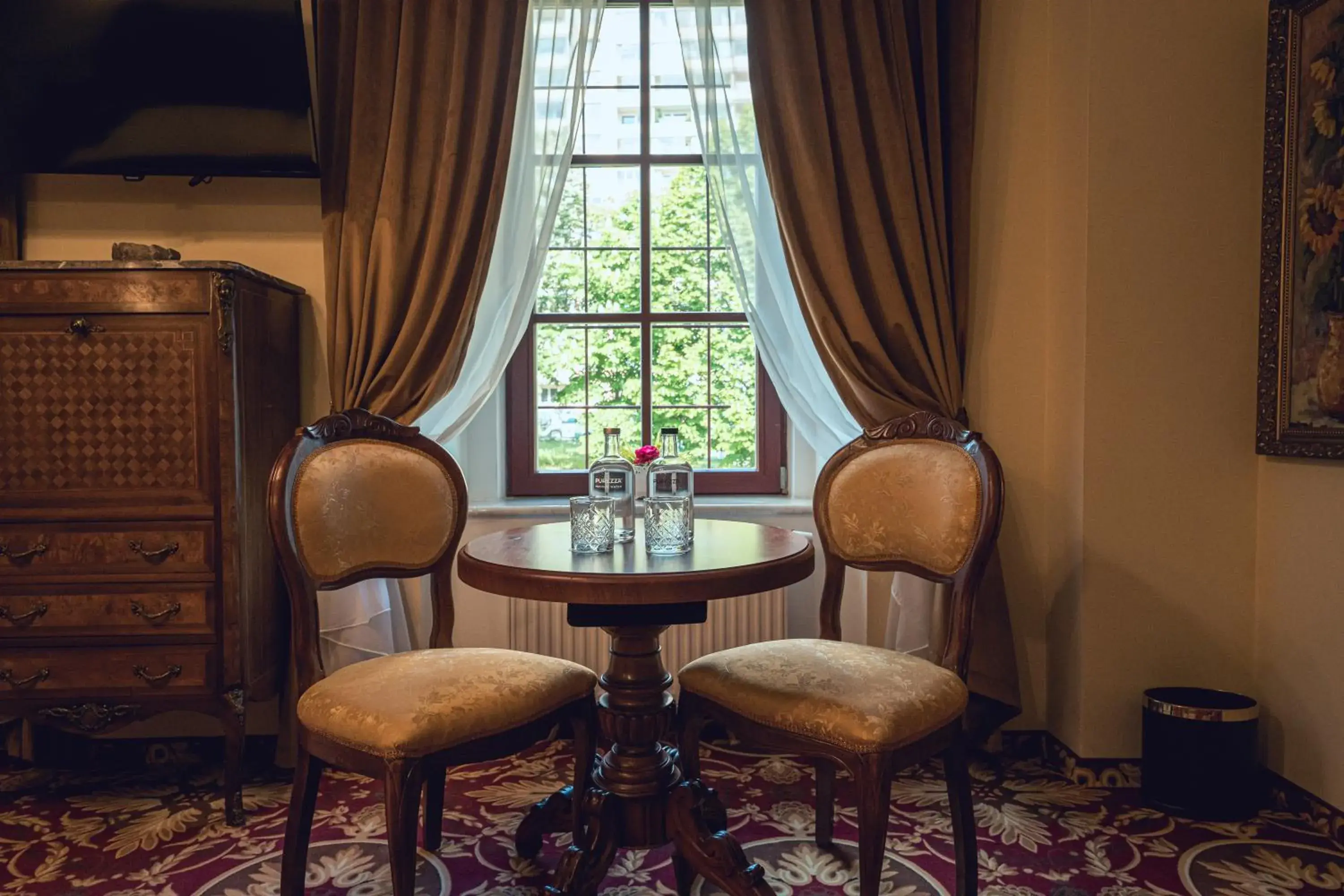 Seating Area in Hotel Svatojánský Dvůr