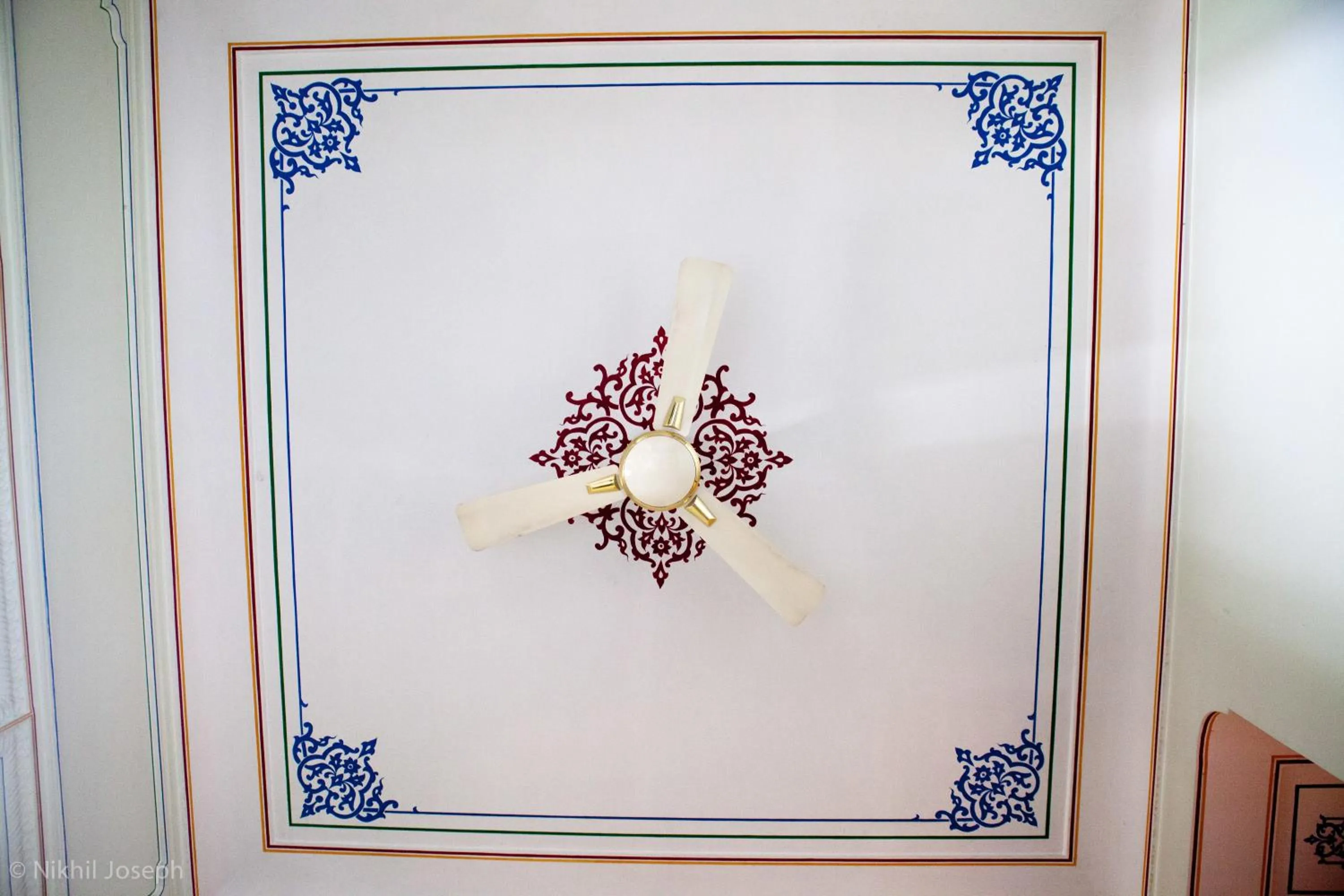 Decorative detail in Krishna Palace - A Heritage Boutique Hotel