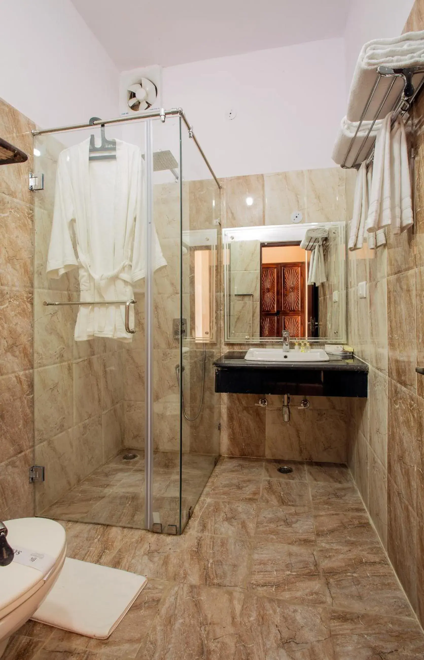 Bathroom in Ranthambhore National Resort